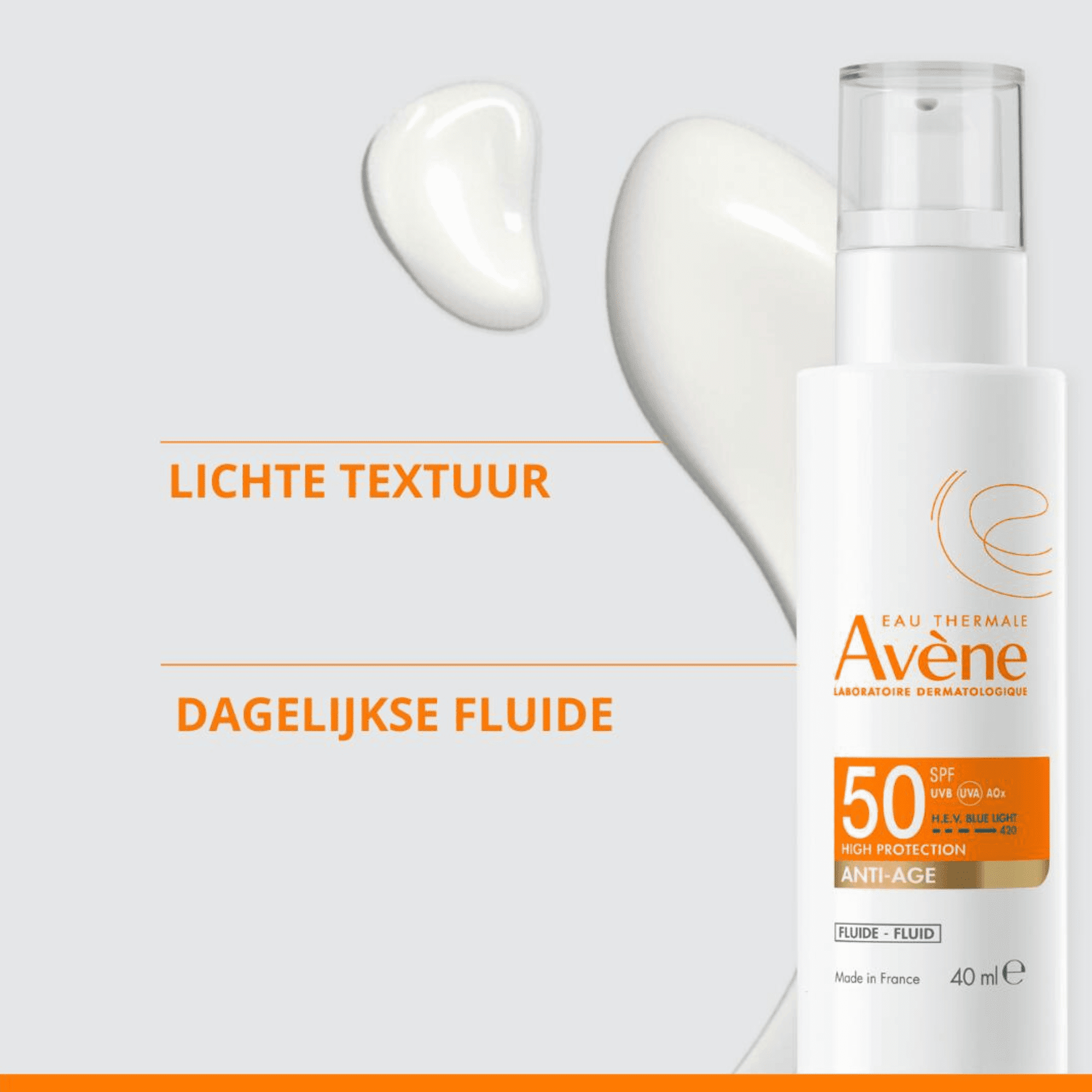 Avene Sol Spf50 A/age Fluide 40ml