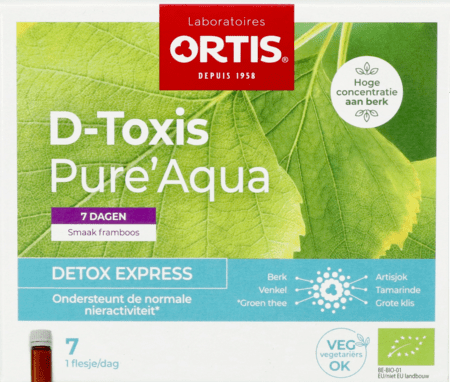 D-Toxis Pure Aqua Framboos D-Toxis Pure Aqua Framboos