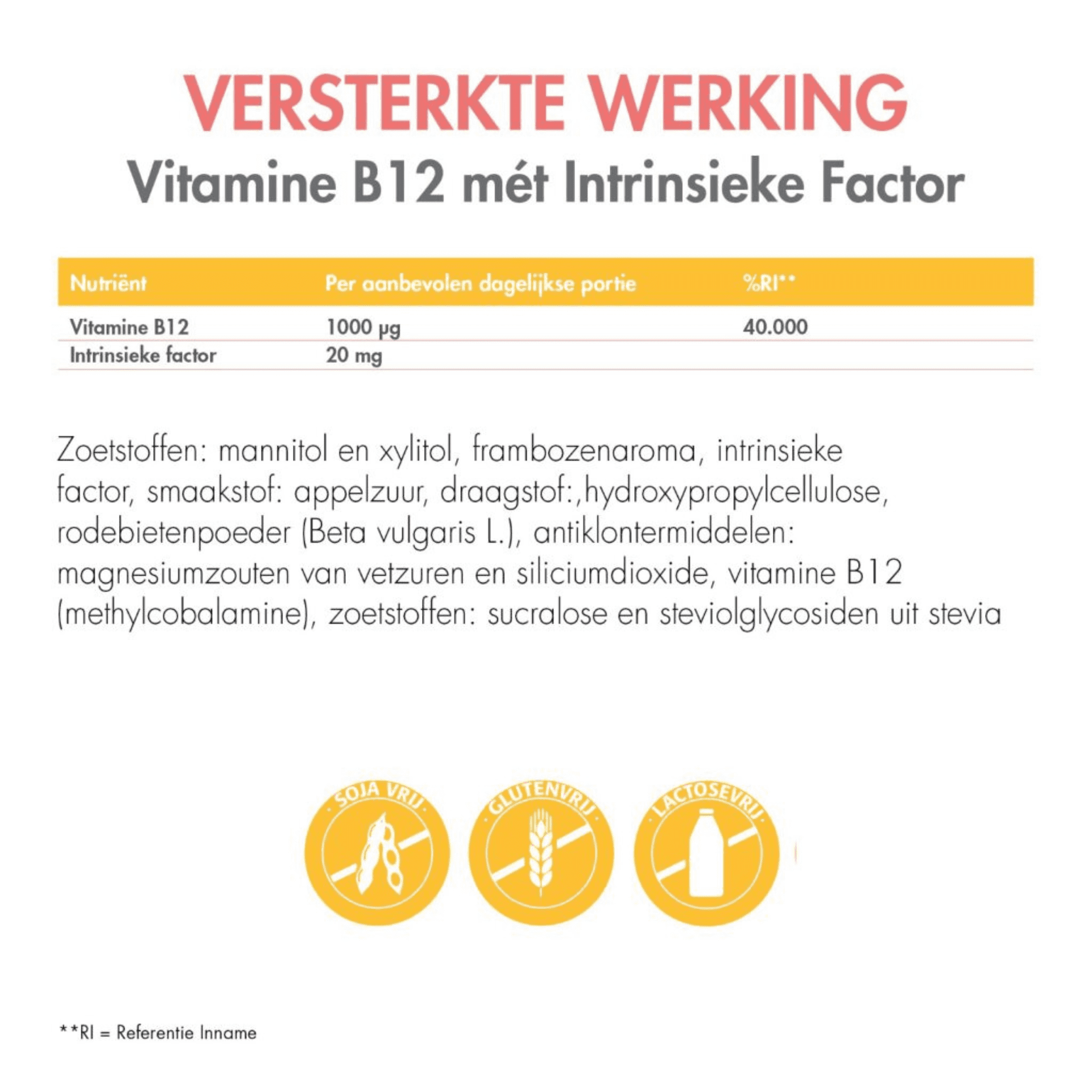 BariNutrics Vitamine B12 I.F. BariNutrics Vitamine B12 I.F.