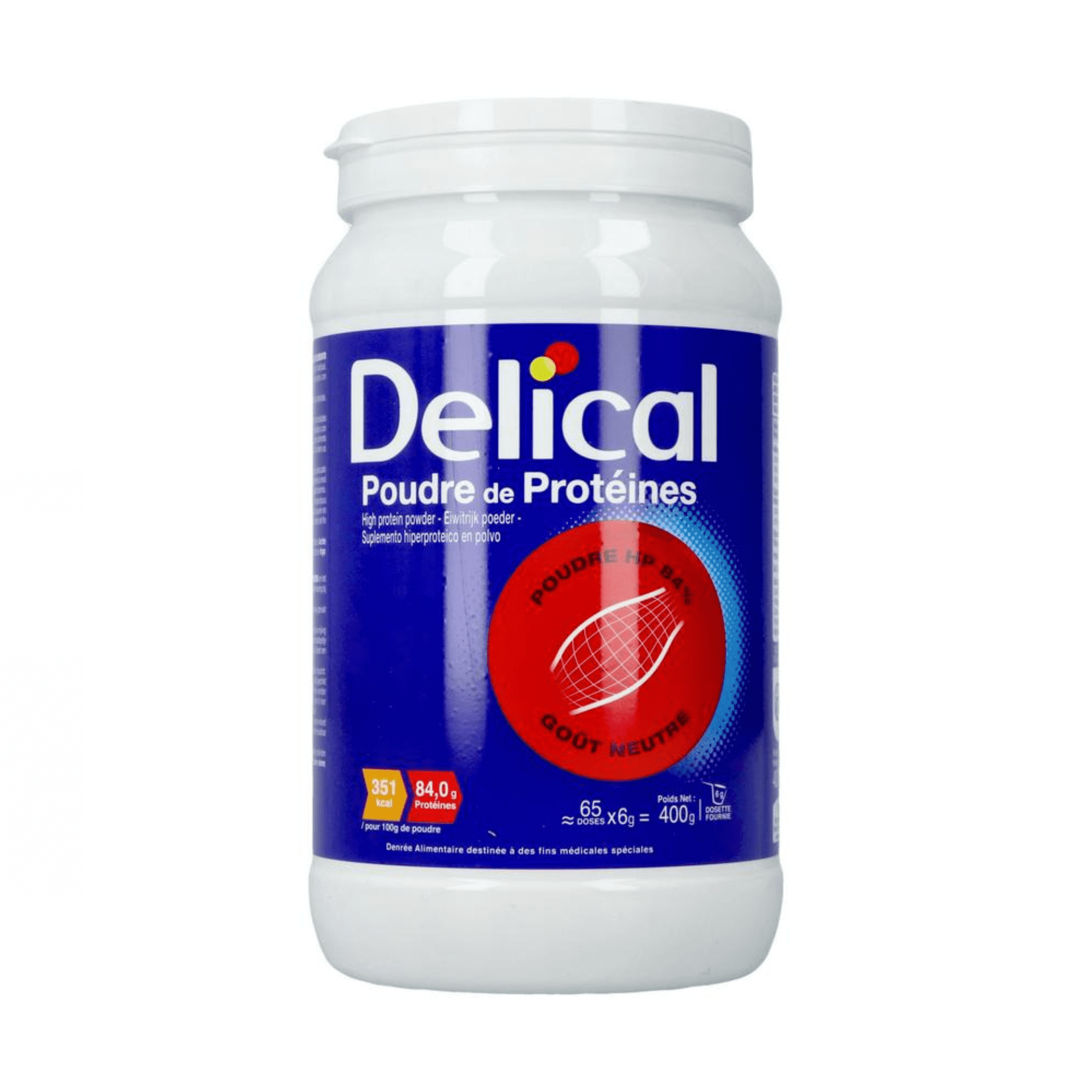 Delical Proteines Pdr 400g Delical Proteines Pdr 400g