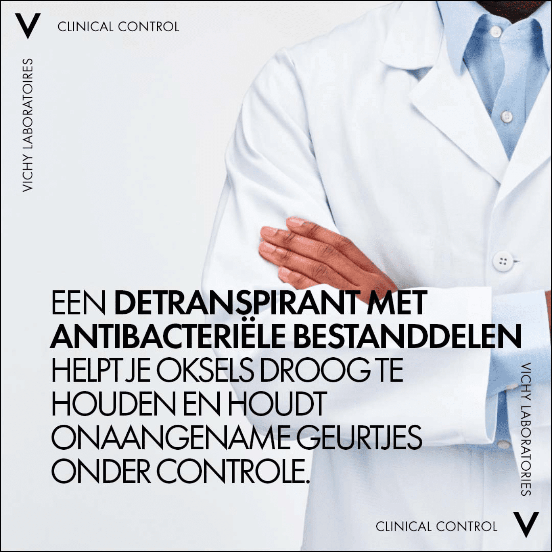 Vichy Homme Clinical Control Detranspirant 96U Roller Vichy Homme Clinical Control Detranspirant 96U Roller