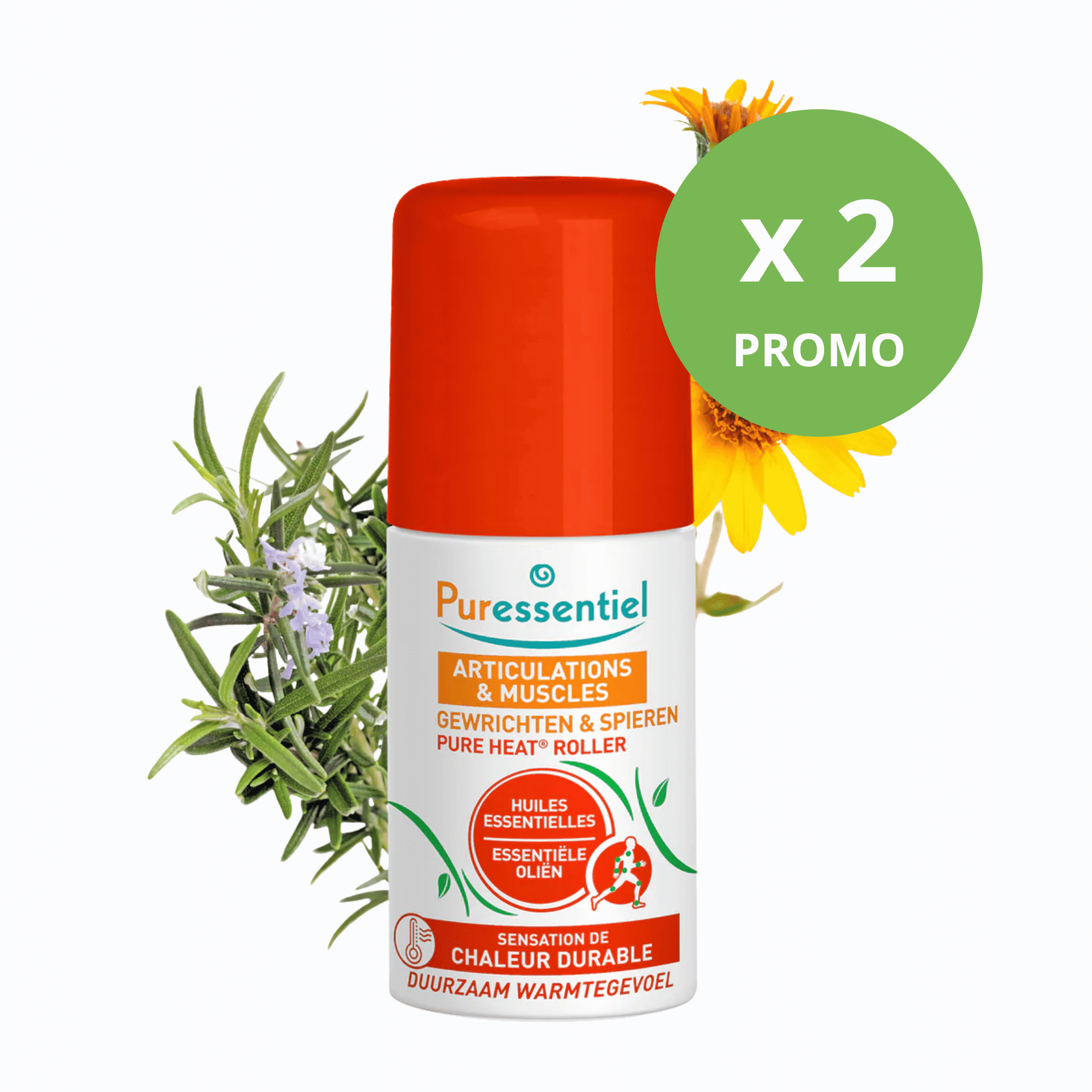 Puressentiel Gewrichten & Spieren Pure Heat Roller Puressentiel Gewrichten & Spieren Pure Heat Roller