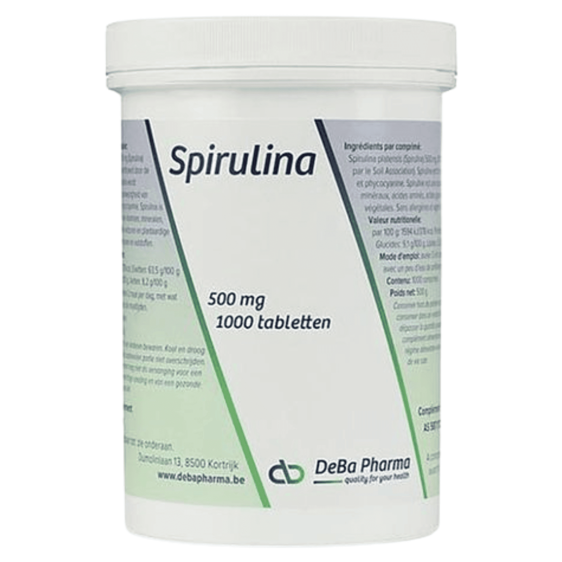 Deba Spirulina 500 mg