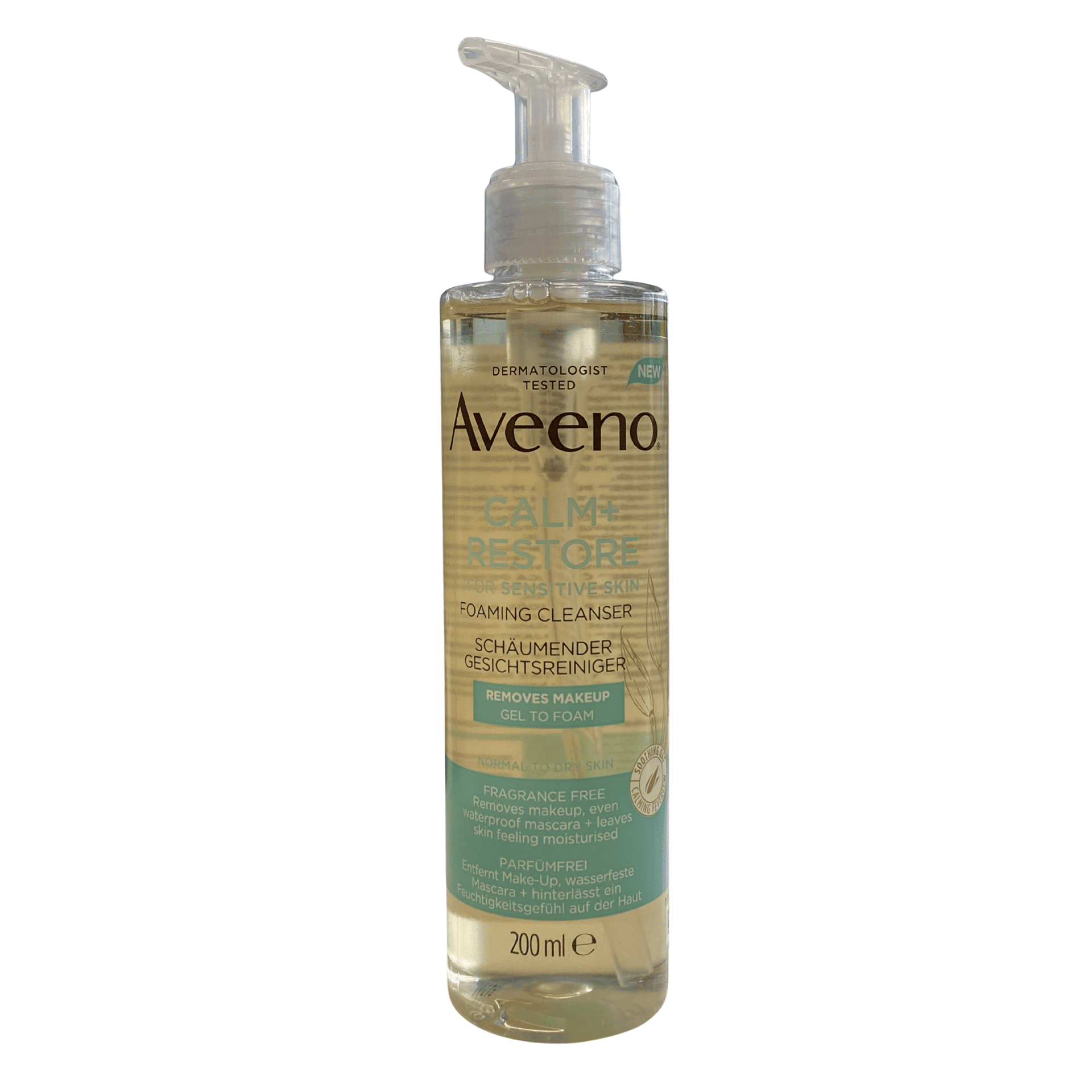 Aveeno Calm+Restore Schuimende Reiniger 