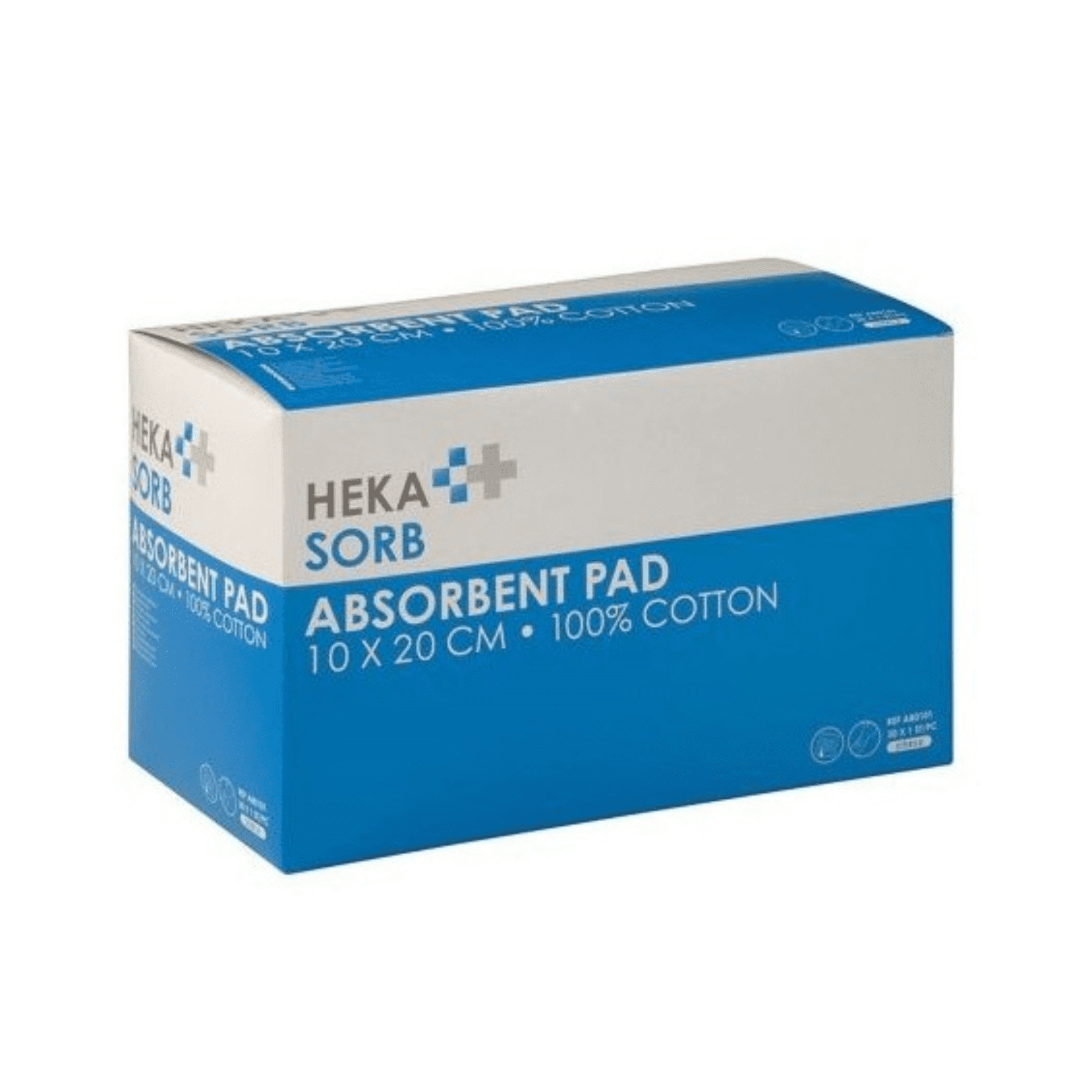 Hekasorb Pansement Absorbant N/sterile 10x20cm 50