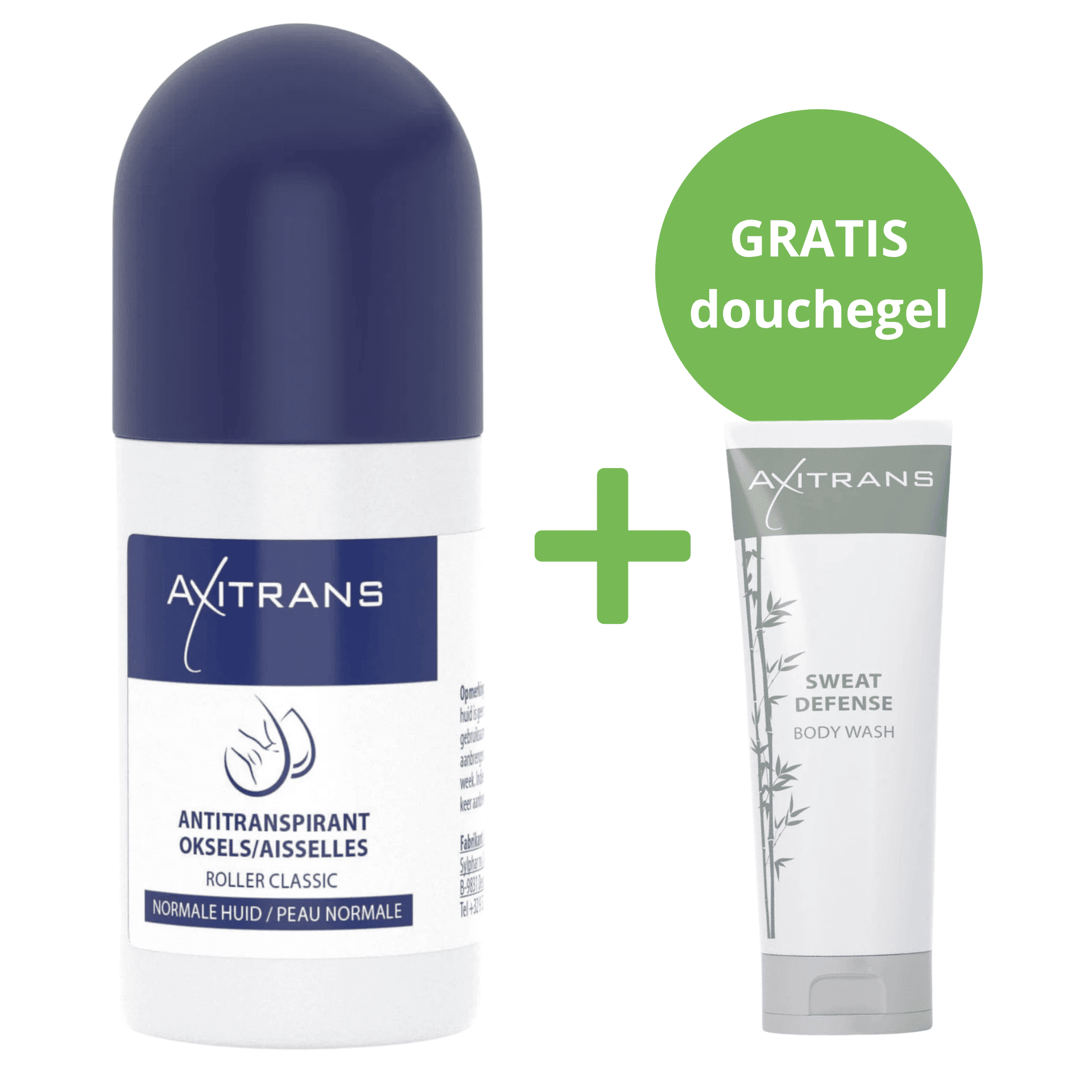 Axitrans Roller Classic Antitranspirant Oksels Normale Huid Axitrans Roller Classic Antitranspirant Oksels Normale Huid
