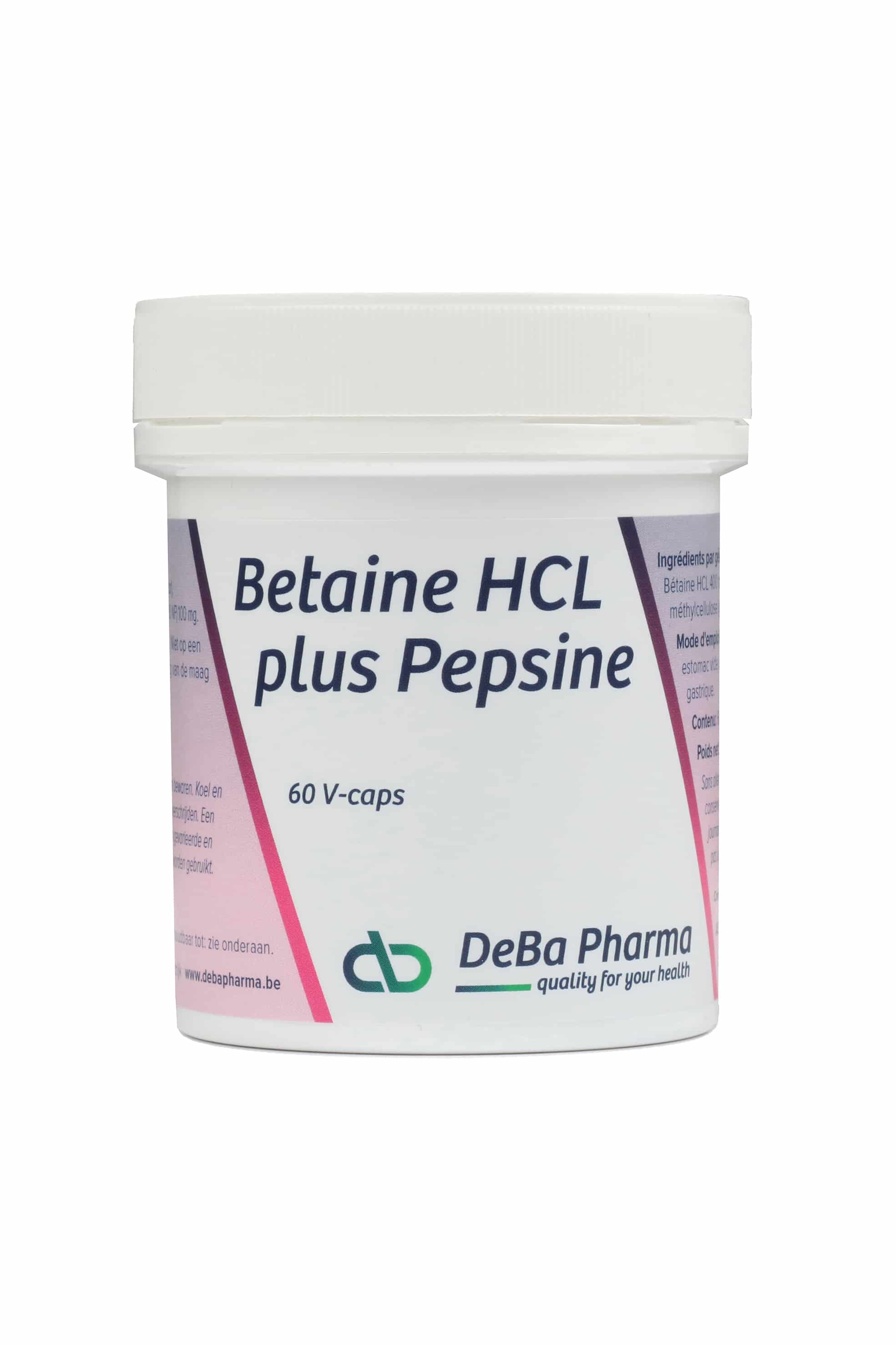 Deba Betaine HCL Plus Pepsine