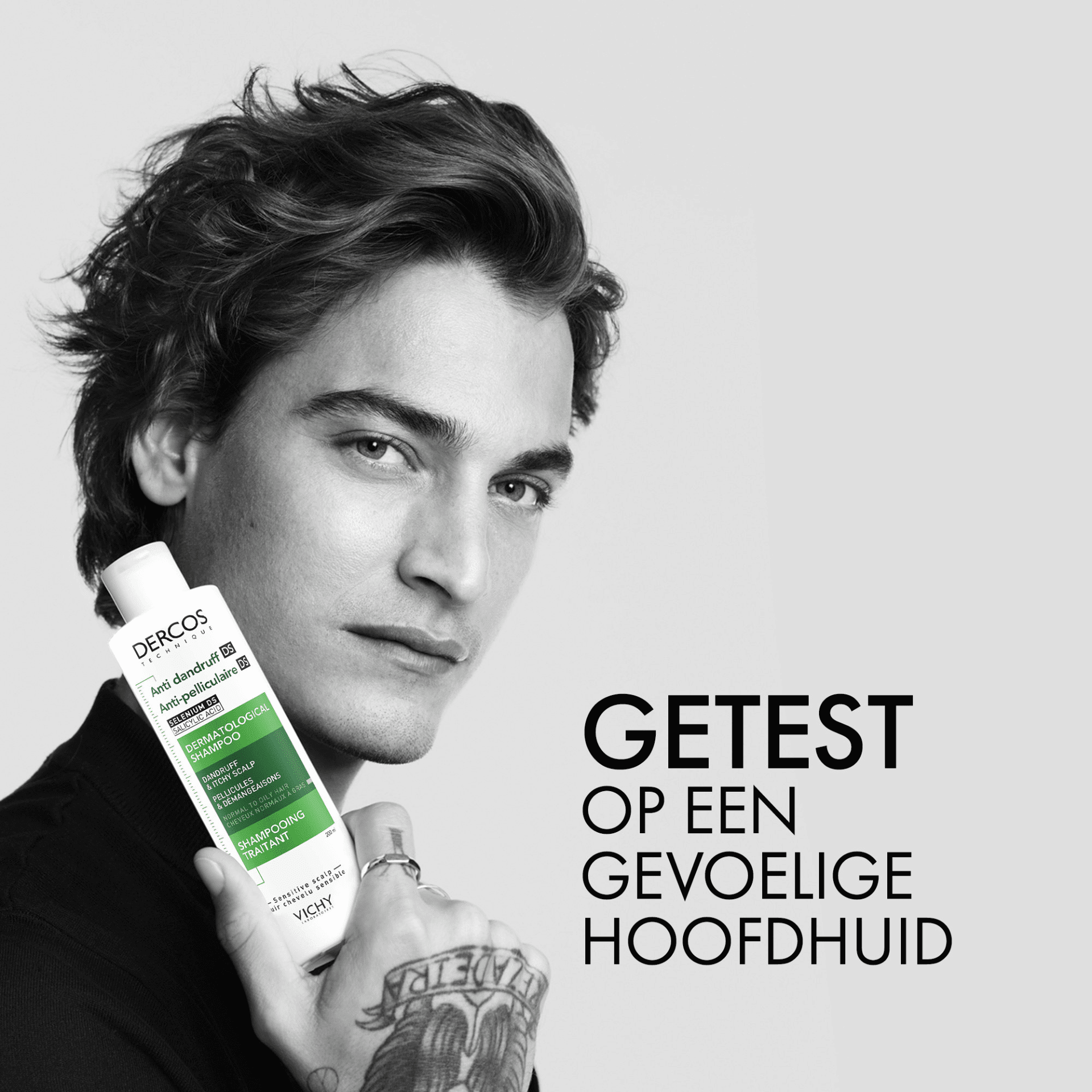 Vichy Dercos Anti-Roos DS Normaal tot Vet Haar Vichy Dercos Anti-Roos DS Normaal tot Vet Haar