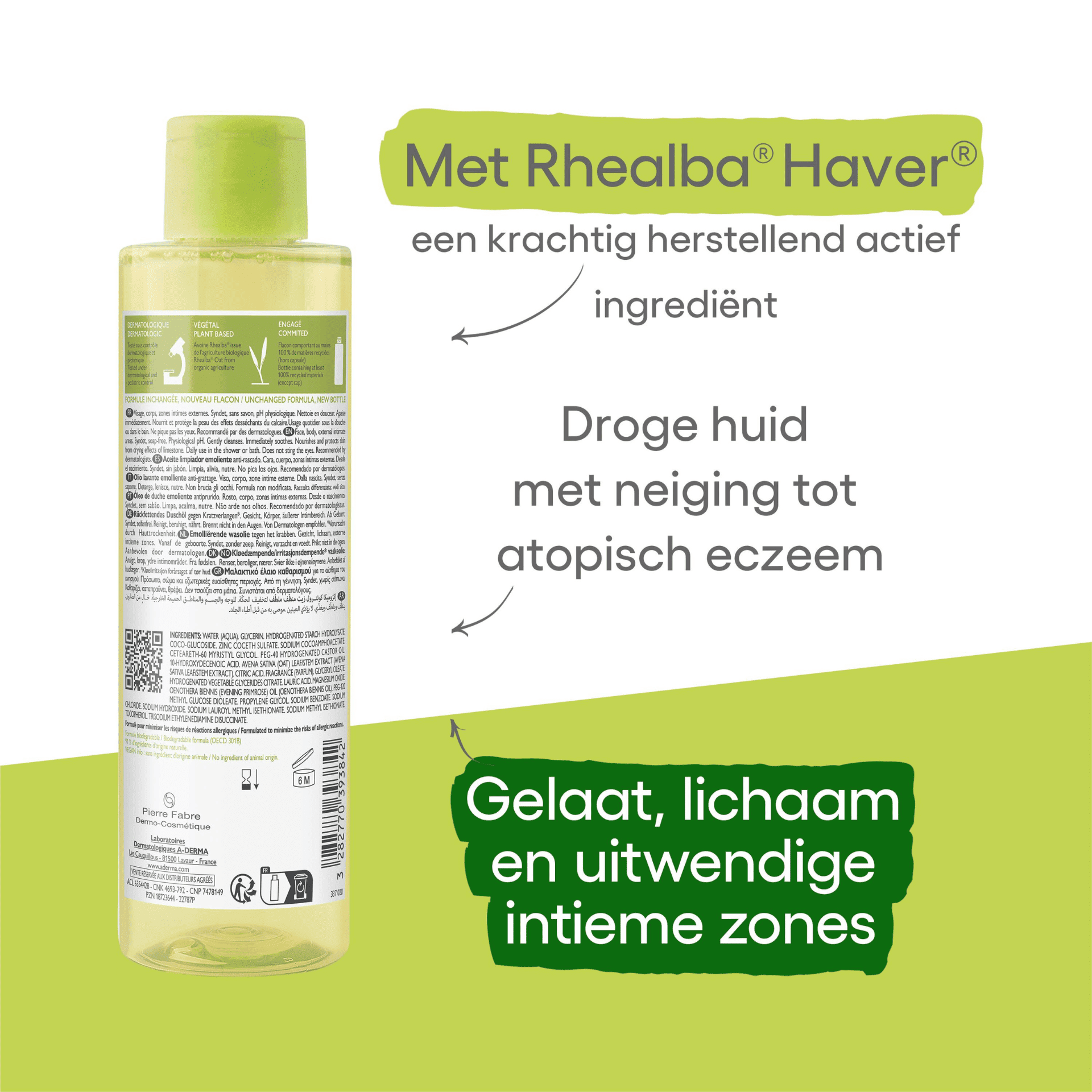 A-Derma Exomega Control Emolliërende Wasolie A-Derma Exomega Control Emolliërende Wasolie