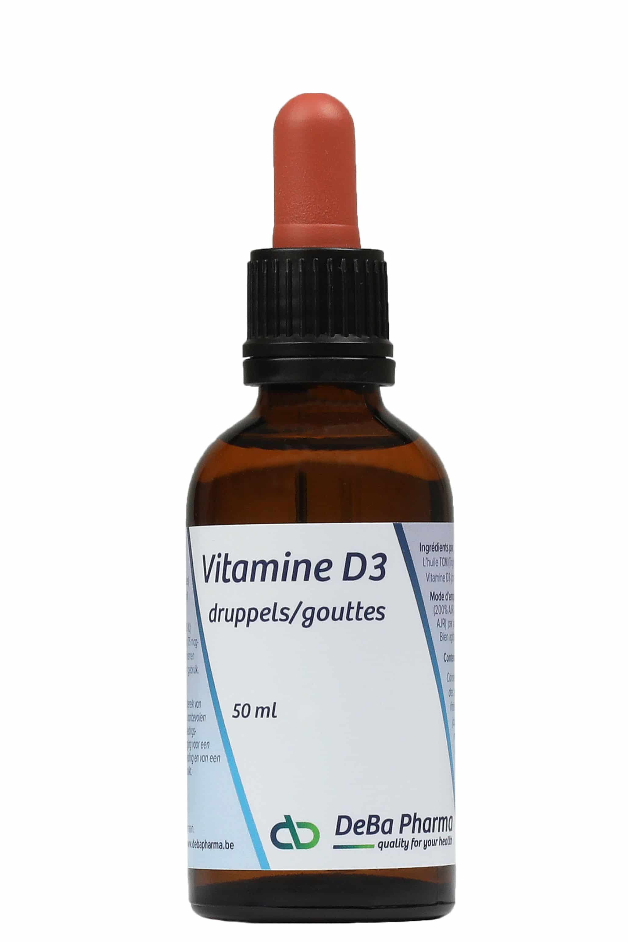 Deba Vitamine D3 Druppels Deba Vitamine D3 Druppels