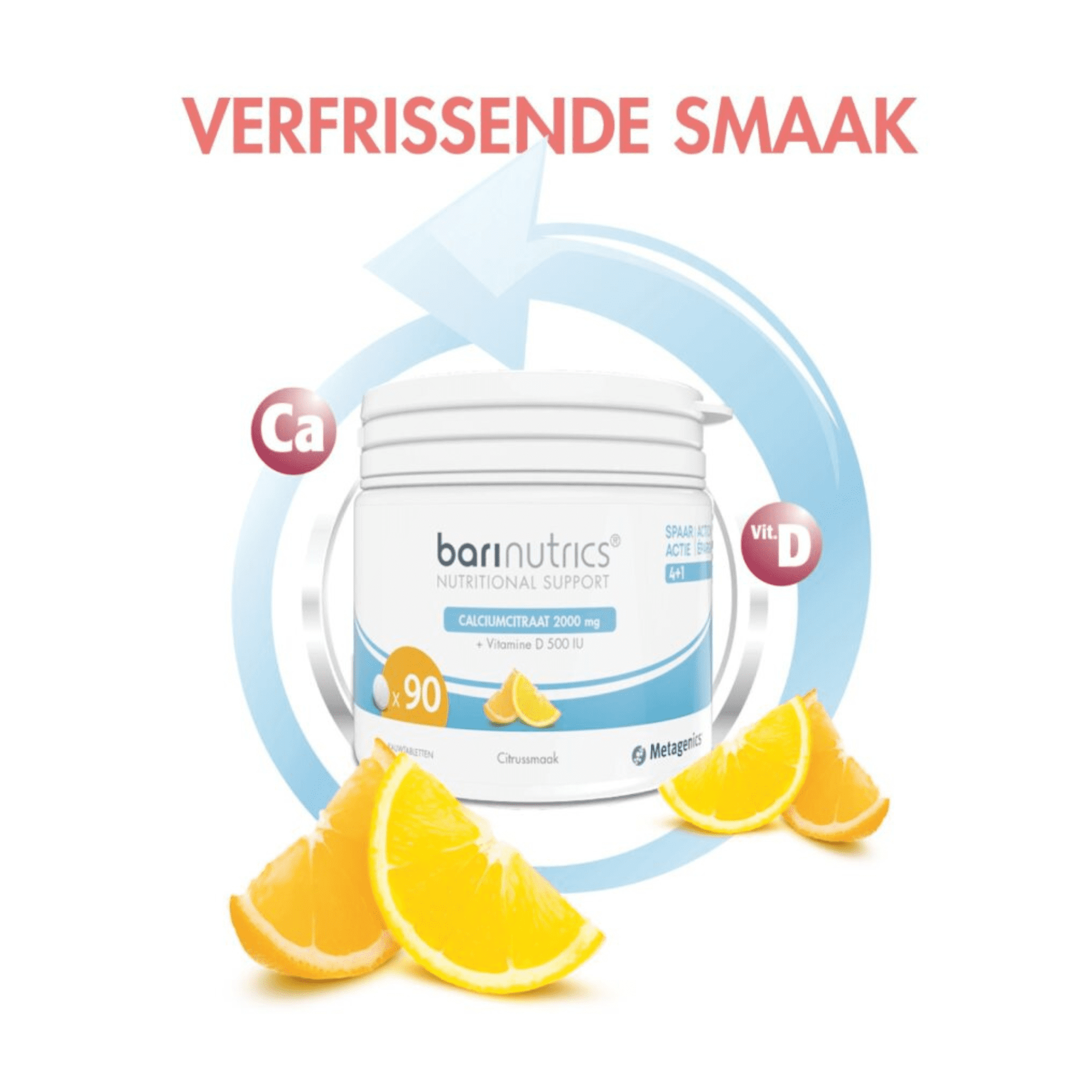 Barinutrics Citrate de Calcium Citron