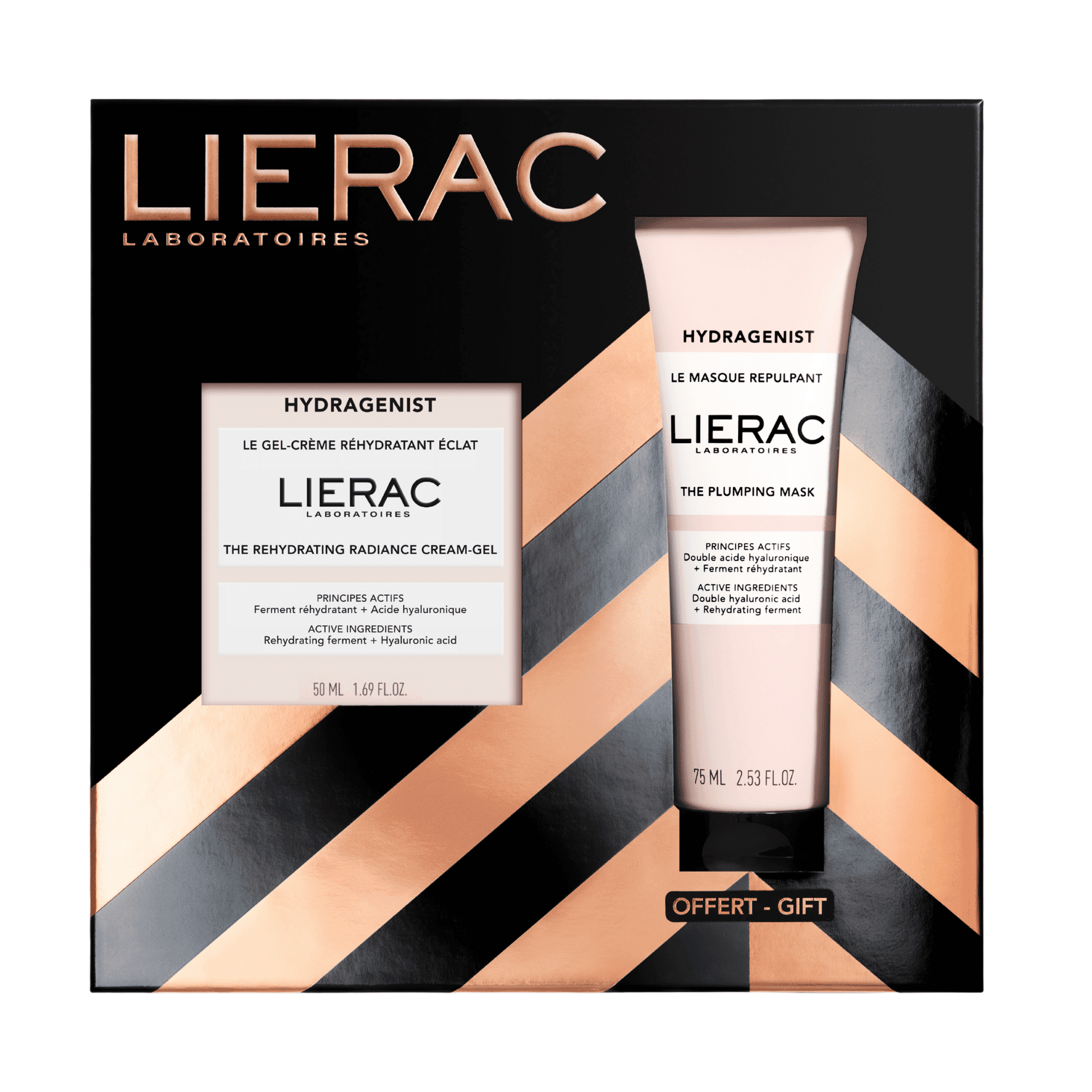Lierac Hydragenist Rehydraterende Gel-Crème + Masker Geschenkset Lierac Hydragenist Rehydraterende Gel-Crème + Masker Geschenkset