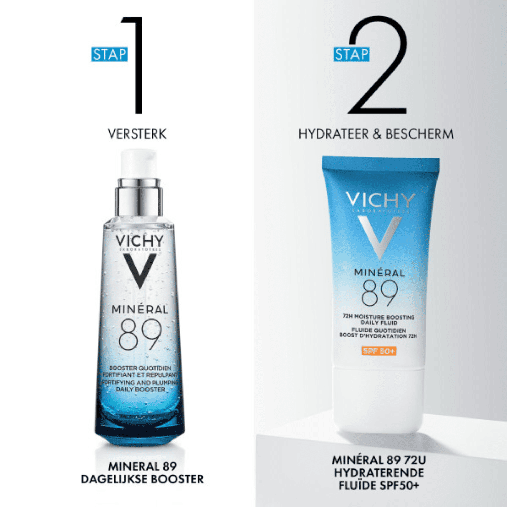 Vichy Minéral 89 Hydraterende Fluid 72U SPF 50+ Vichy Minéral 89 Hydraterende Fluid 72U SPF 50+