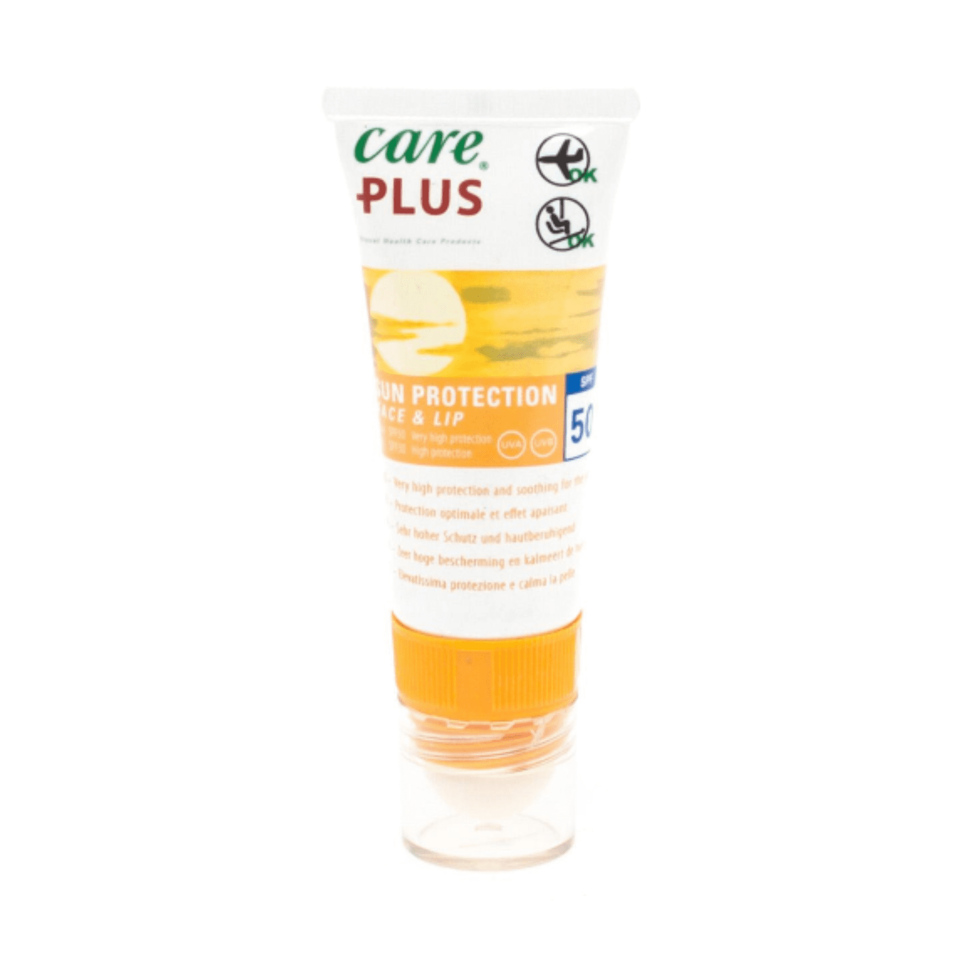 Care Plus Face & Lip Sun Protection SPF50+