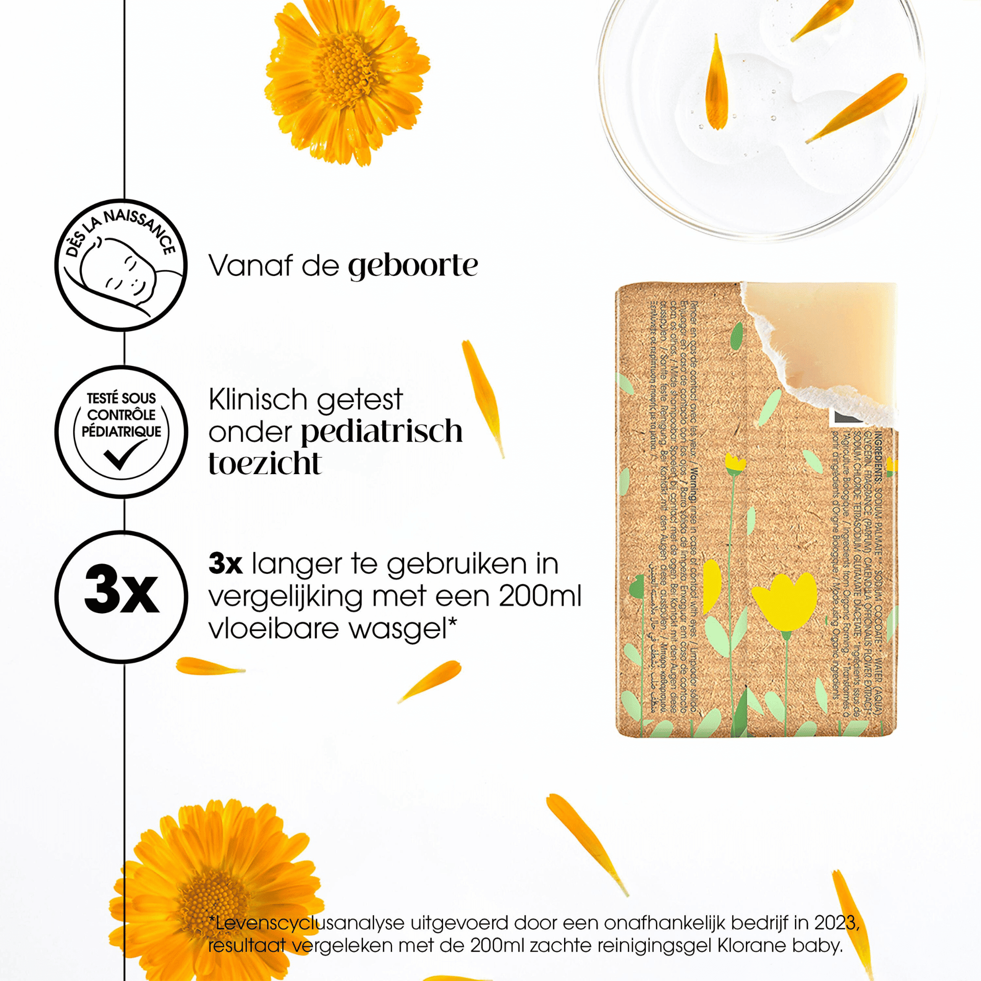 Klorane Bébé Solide Lavant Klorane Bébé Solide Lavant