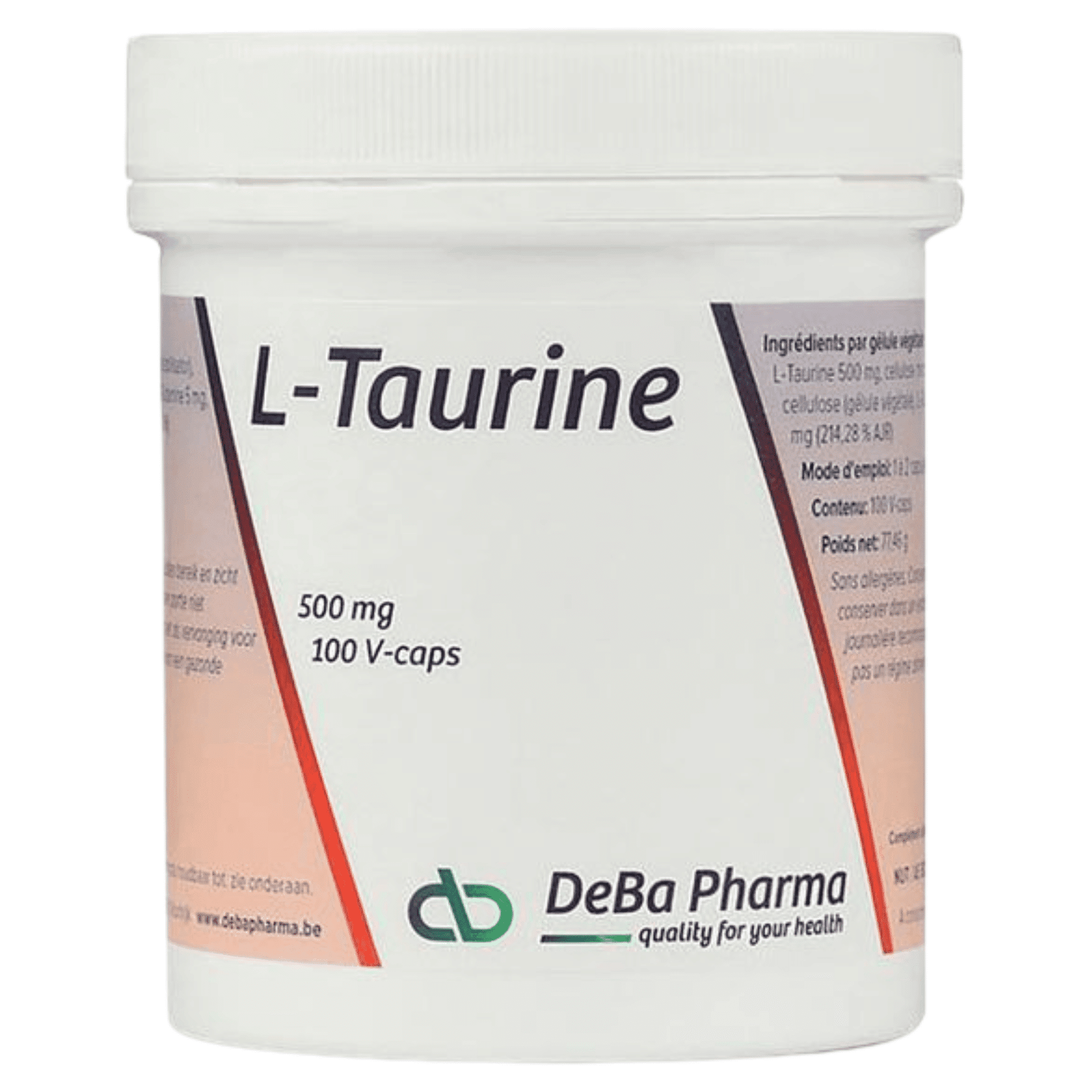 Deba L-Taurine 500 mg Deba L-Taurine 500 mg
