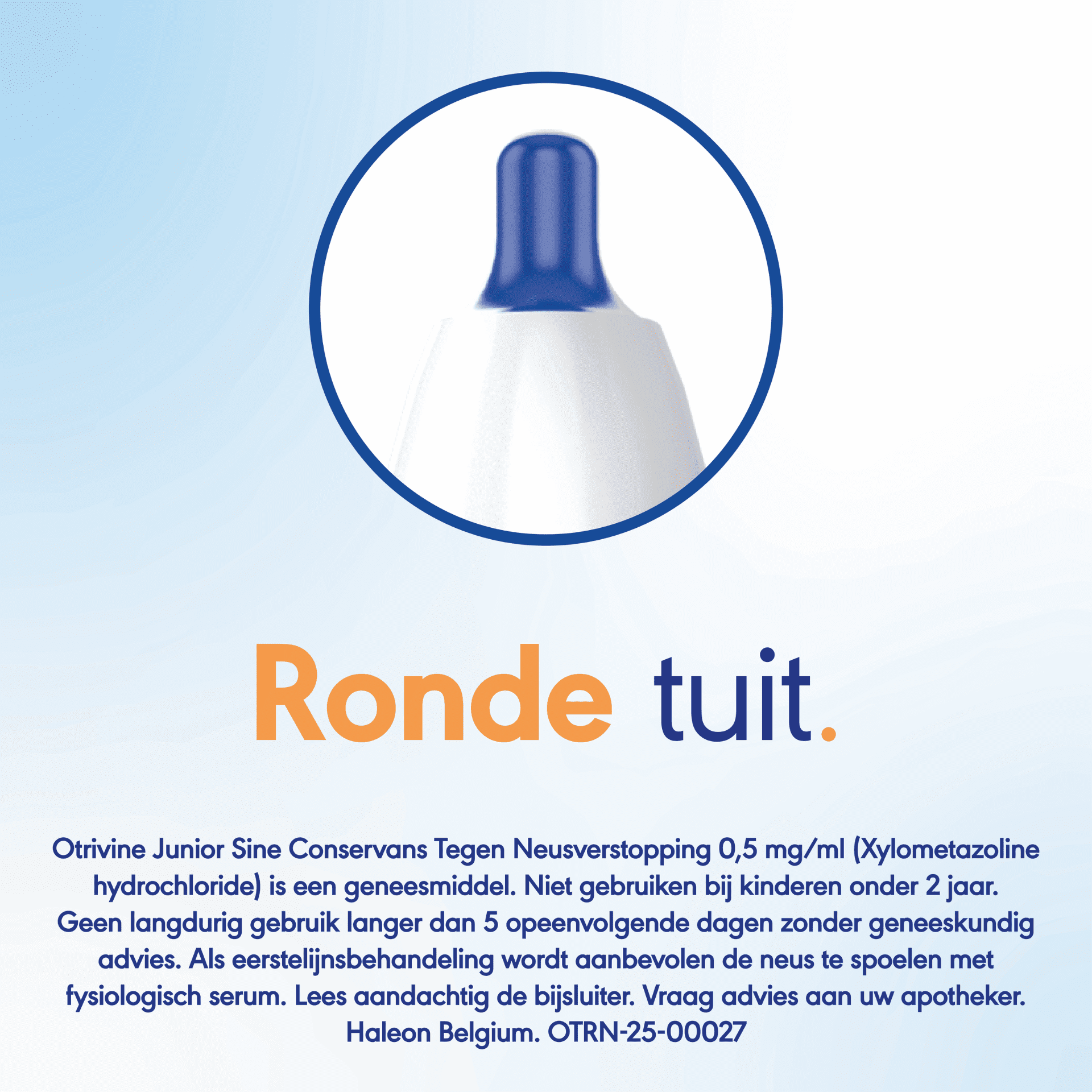 Otrivine Junior Sine Conservans Décongestionnant 0,5 mg/ml