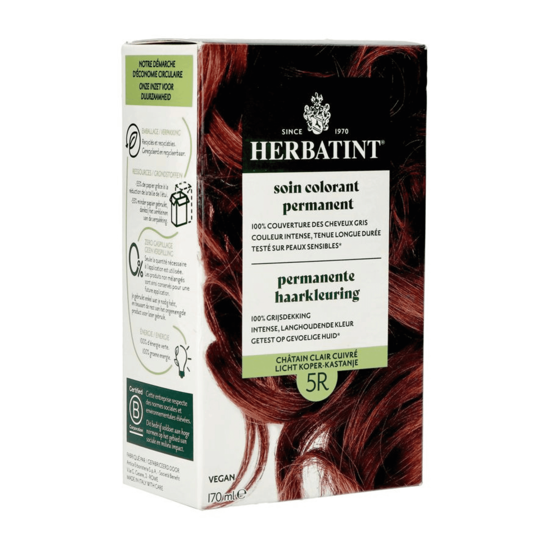 Herbatint 5r Chatain Clair Cuivre 170ml