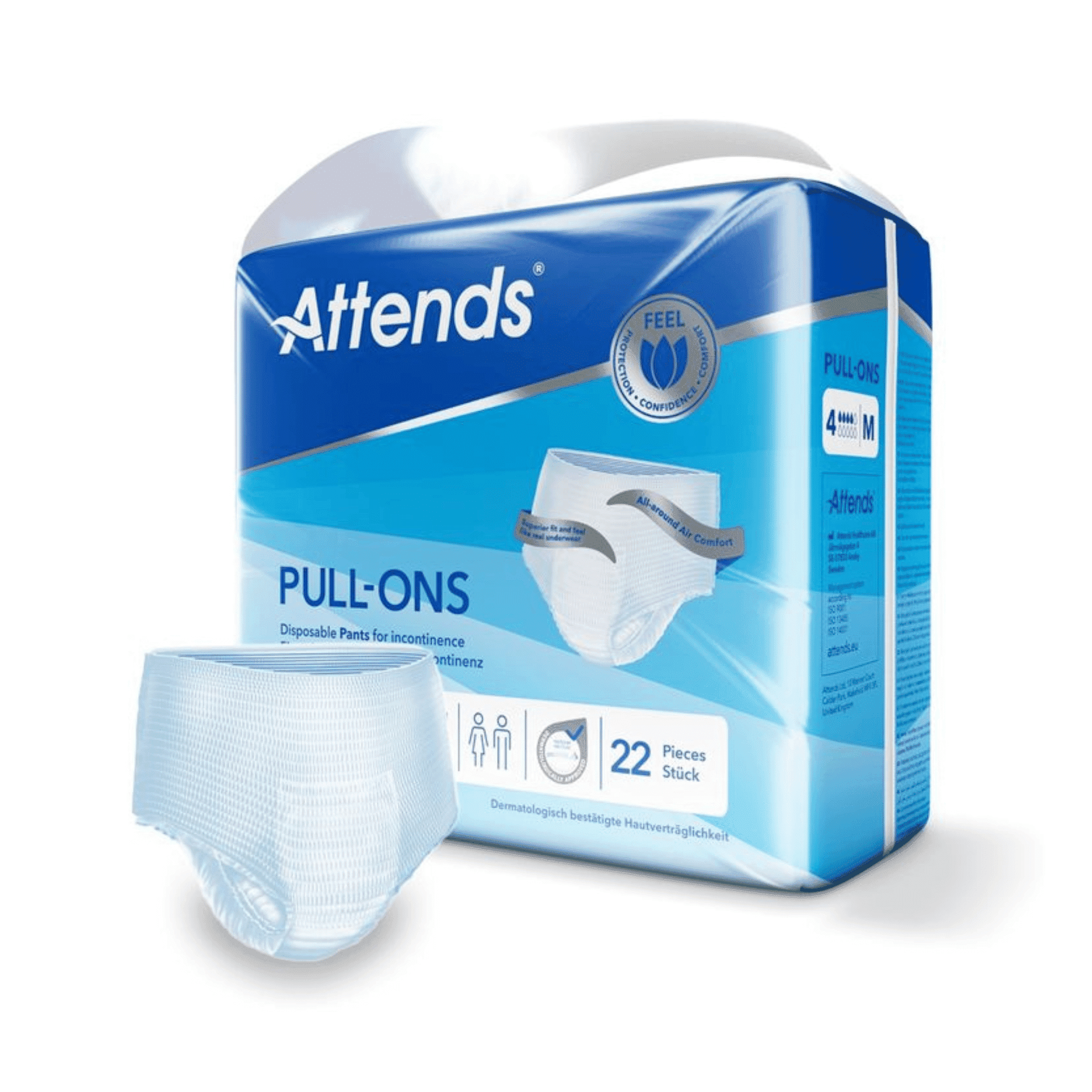 Attends Pull-ons 4 M 