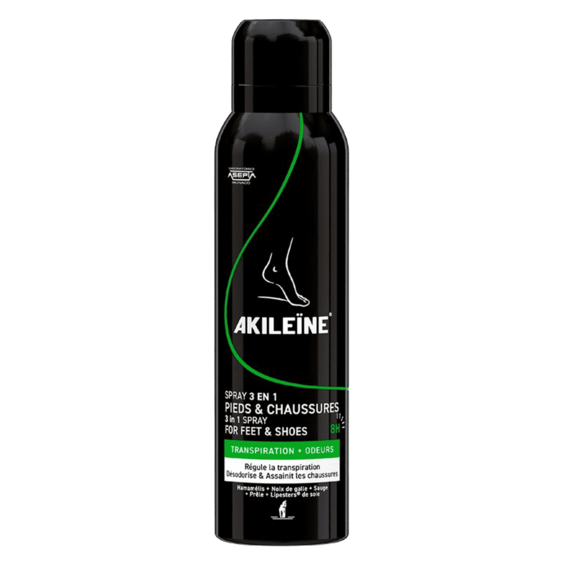Akileïne 3-in-1-Spray voor Voeten en Schoenen Akileïne 3-in-1-Spray voor Voeten en Schoenen
