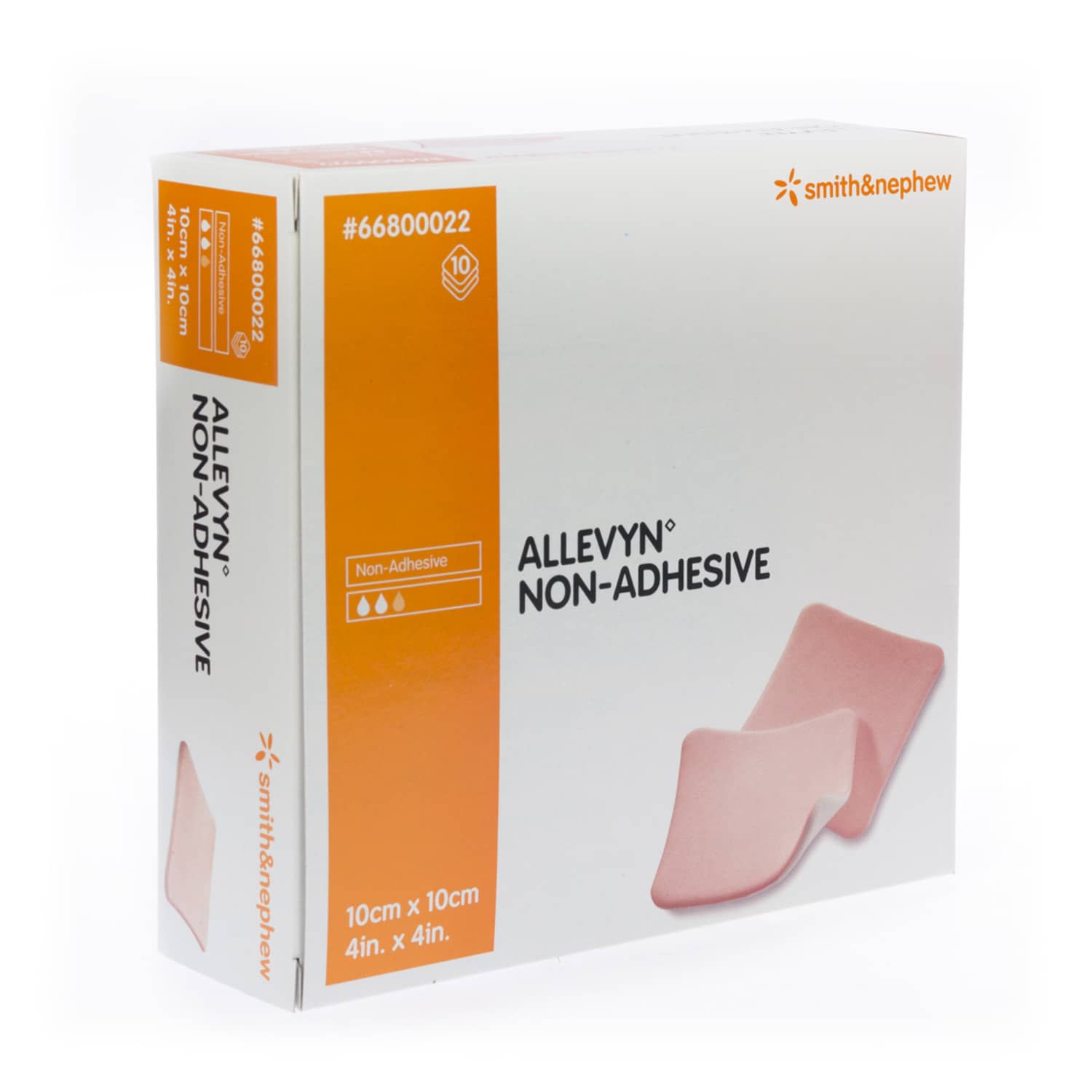 Allevyn Non-Adhesief Verband 10 x 10 cm Allevyn Non-Adhesief Verband 10 x 10 cm