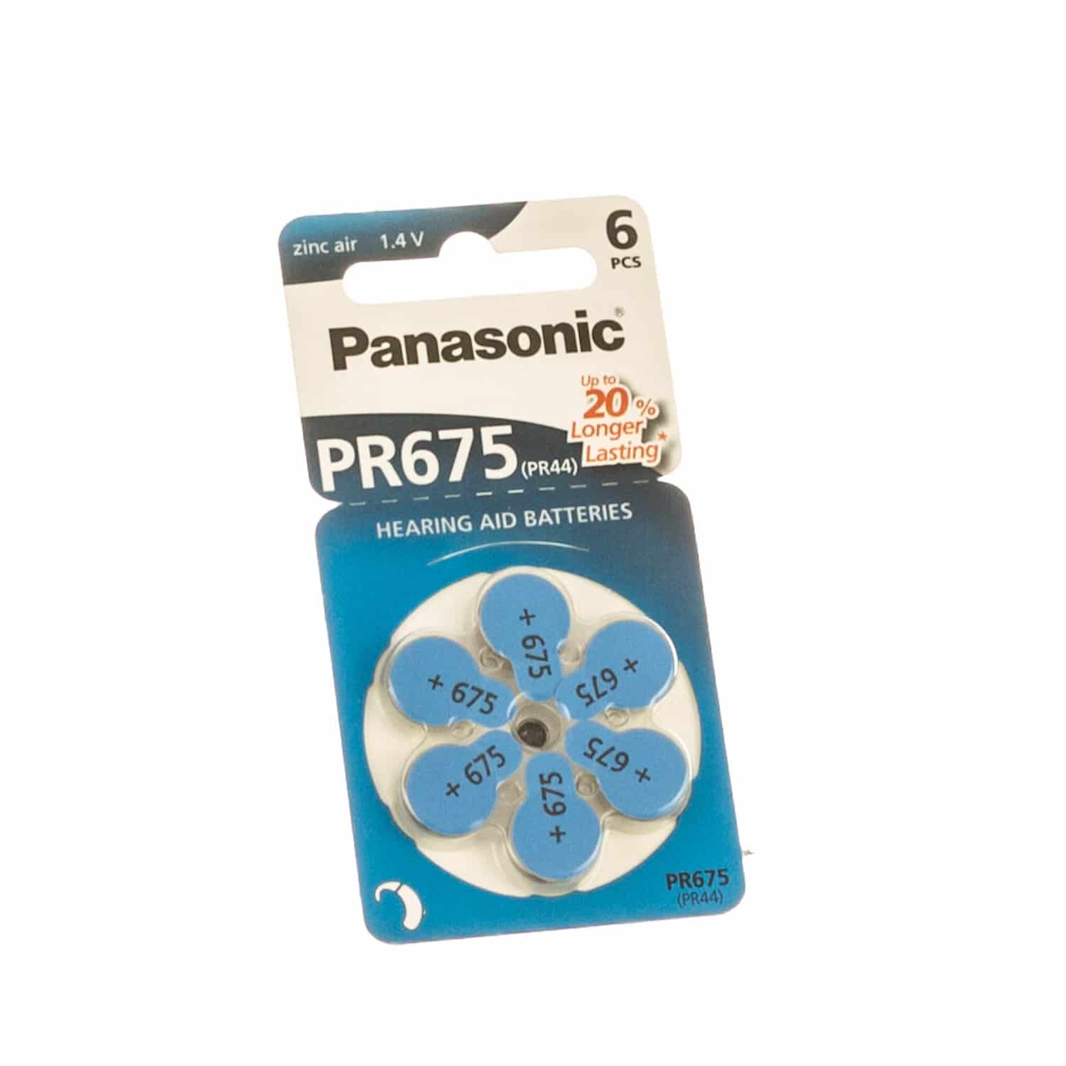 Panasonic PR675H Gehoorbatterij