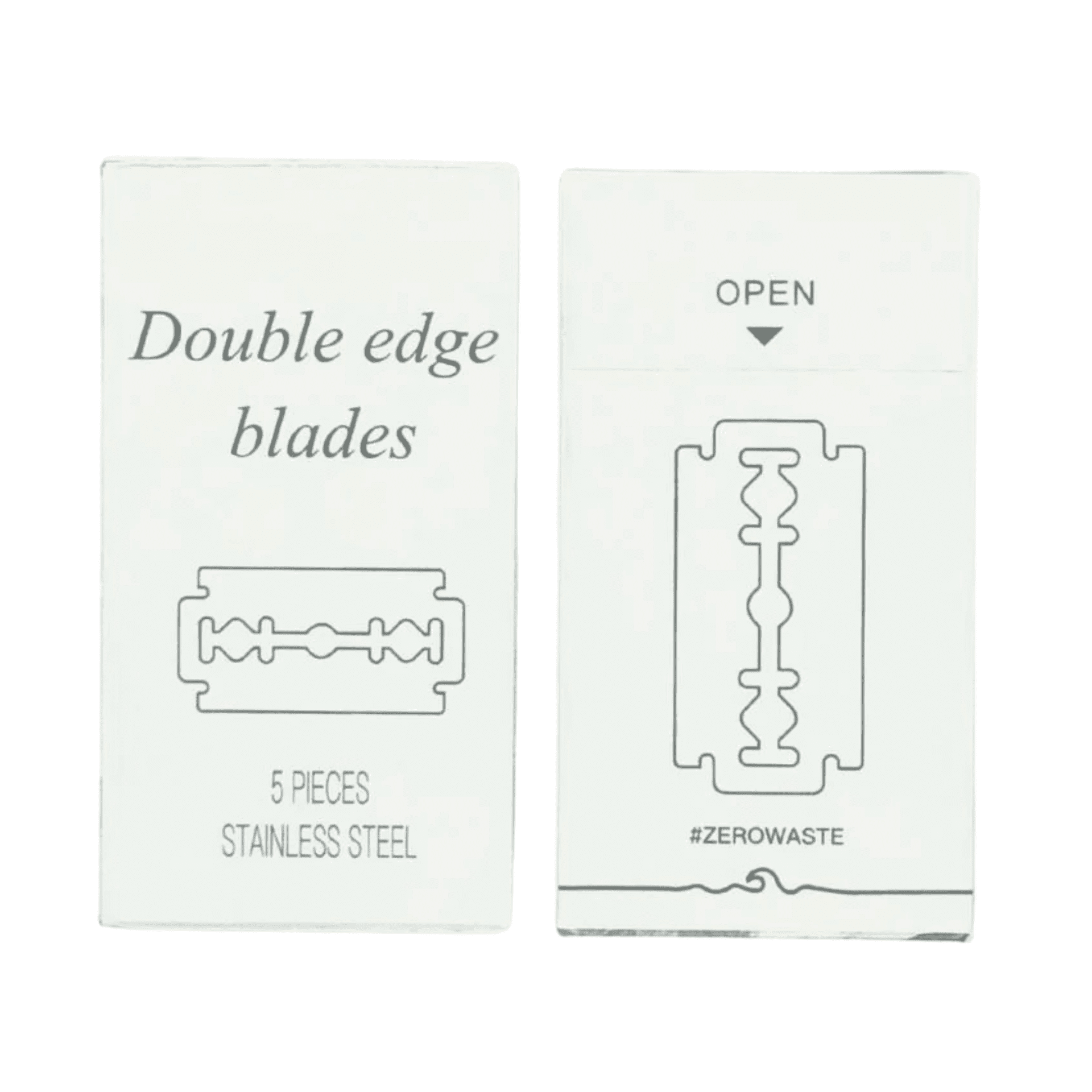 WONDR Dubbelzijdige Scheermesjes RVS WONDR Dubbelzijdige Scheermesjes RVS