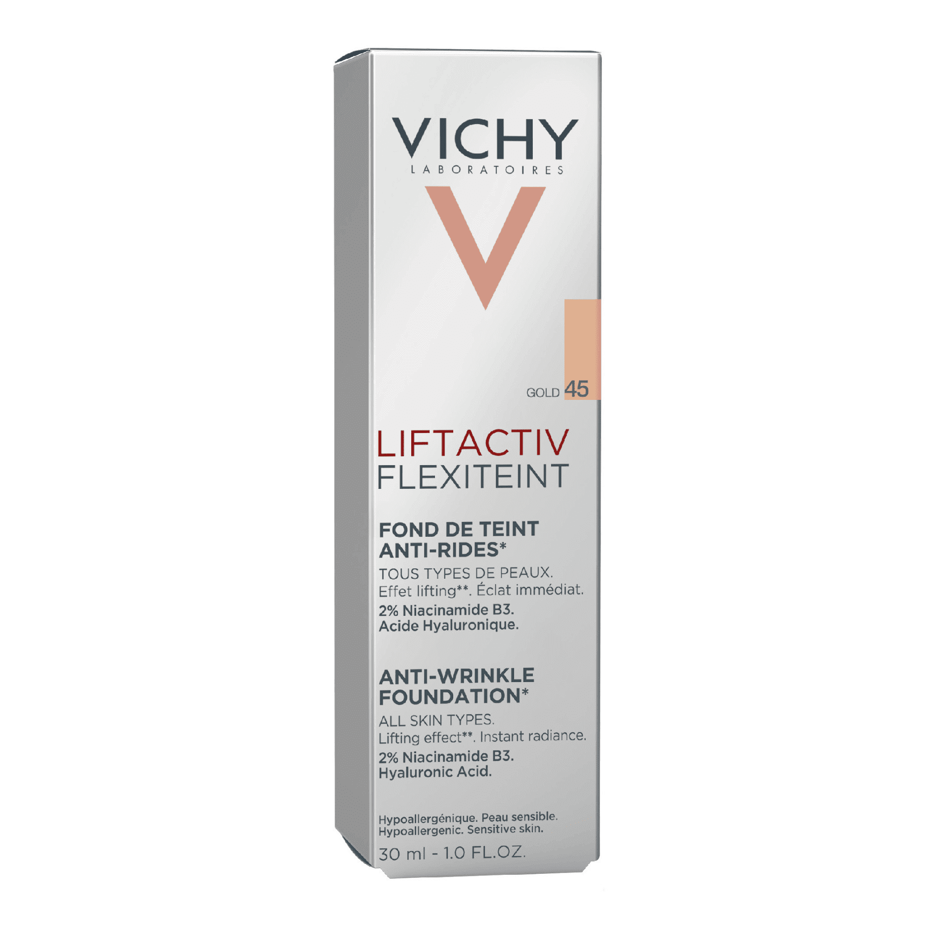 Vichy Liftactiv Flexiteint Foundation tegen Rimpels 30 ml Vichy Liftactiv Flexiteint Foundation tegen Rimpels 30 ml