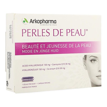 Arkopharma Perles de Peau Hyaluronzuur + Coenzyme Q10 Arkopharma Perles de Peau Hyaluronzuur + Coenzyme Q10