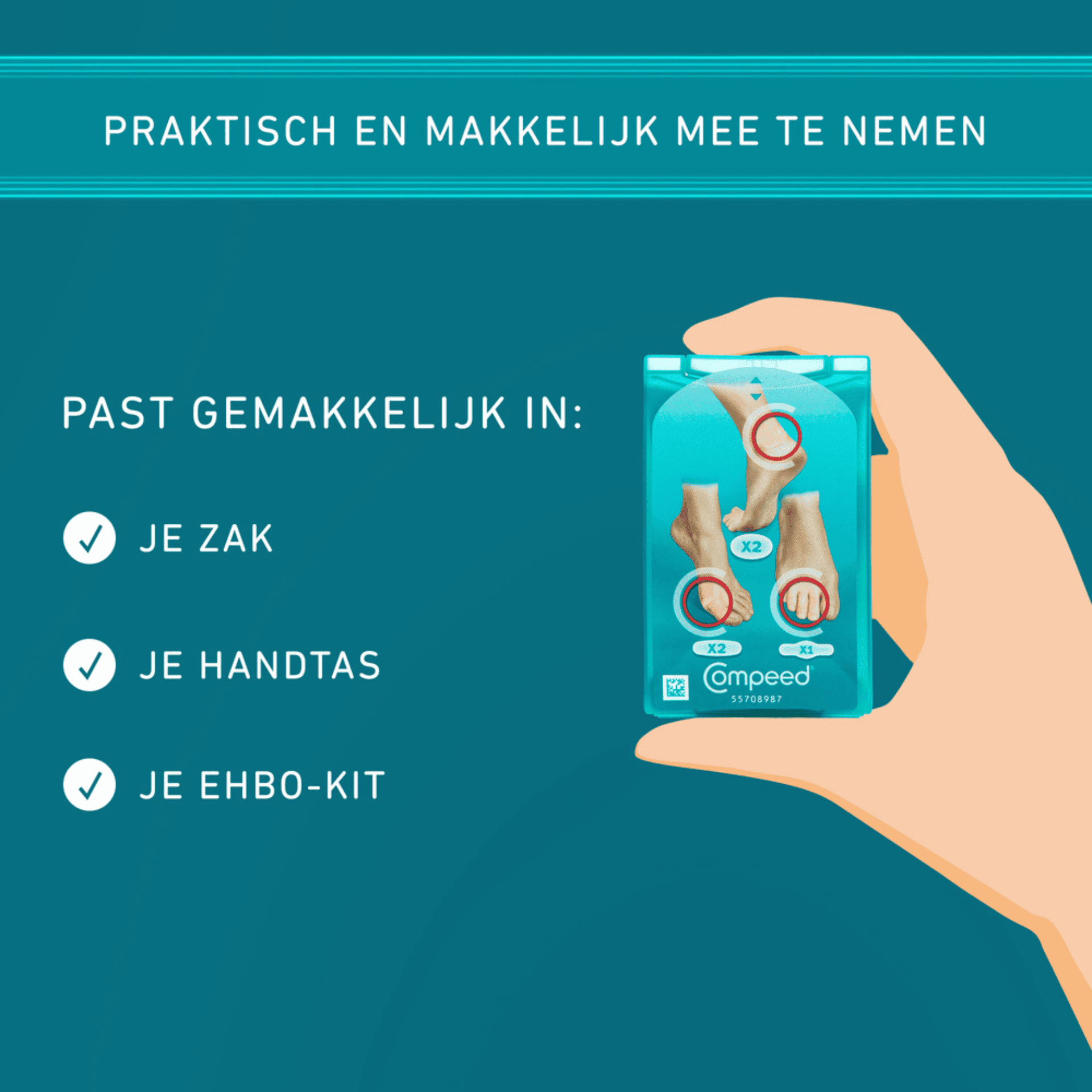 Compeed Blarenpleisters Assortiment Compeed Blarenpleisters Assortiment