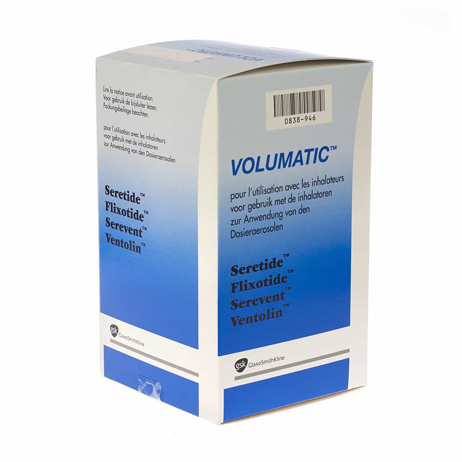 Volumatic Inhalator Voorzetkamer Volumatic Inhalator Voorzetkamer