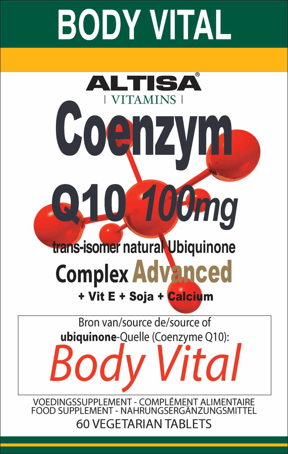 Altisa Co-Enzym Q10 100 mg Altisa Co-Enzym Q10 100 mg