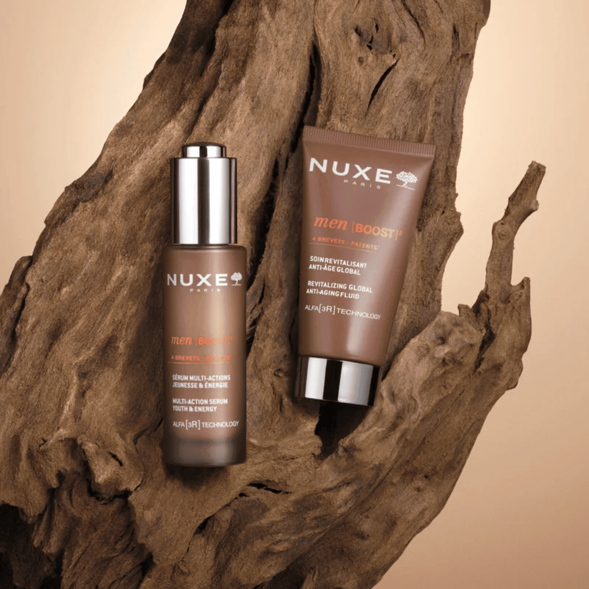 Nuxe Men [Boost]³ Globale Anti-Ageing Verzorging