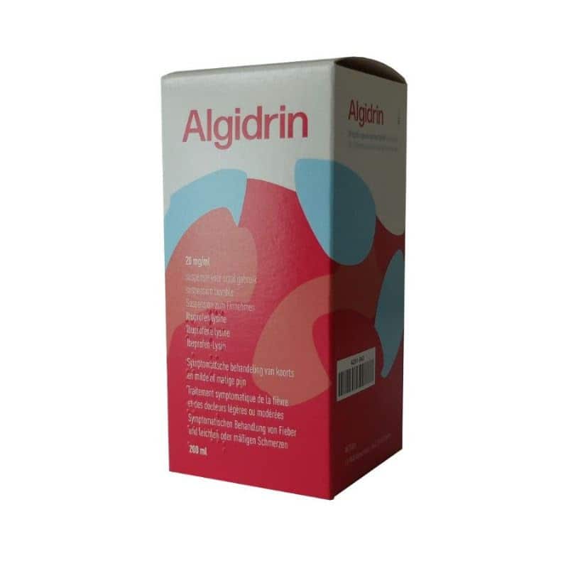 Algidrin 20mg/ml Orale Suspensie Siroop Algidrin 20mg/ml Orale Suspensie Siroop