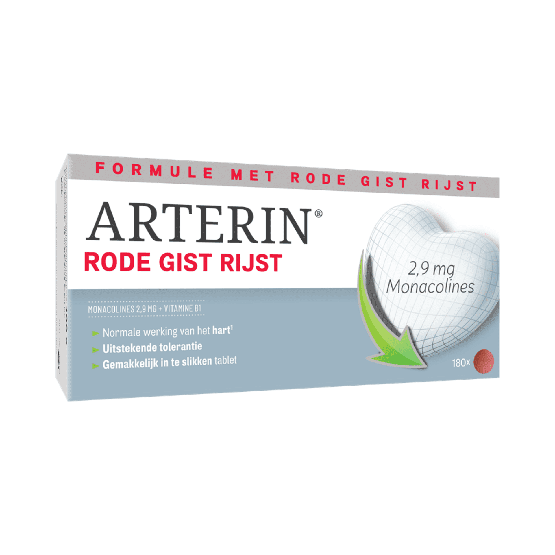 ARTERIN® LEVURE ROUGE DE RIZ 2,9 mg de monacolines