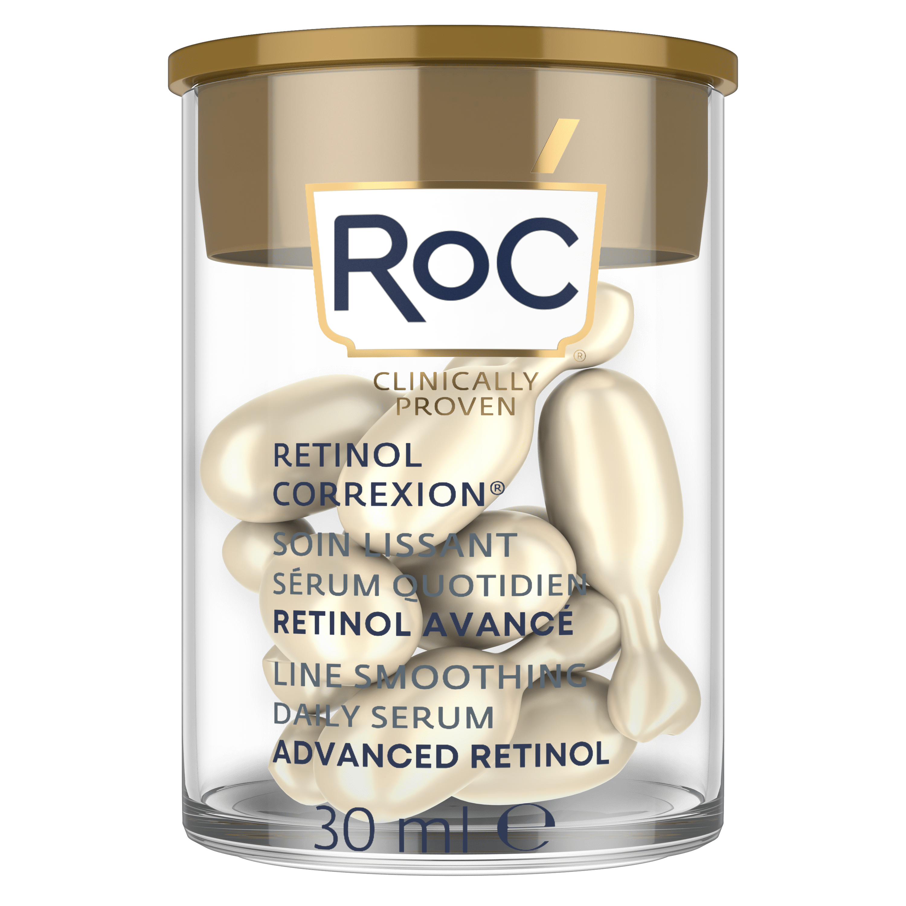 RoC Retinol Correxion Smoothing Night Serum Capsules