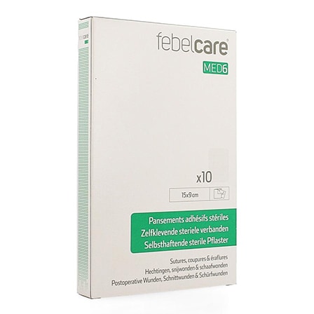 Febelcare MED6 Wondverband 15 x 9 cm Febelcare MED6 Wondverband 15 x 9 cm