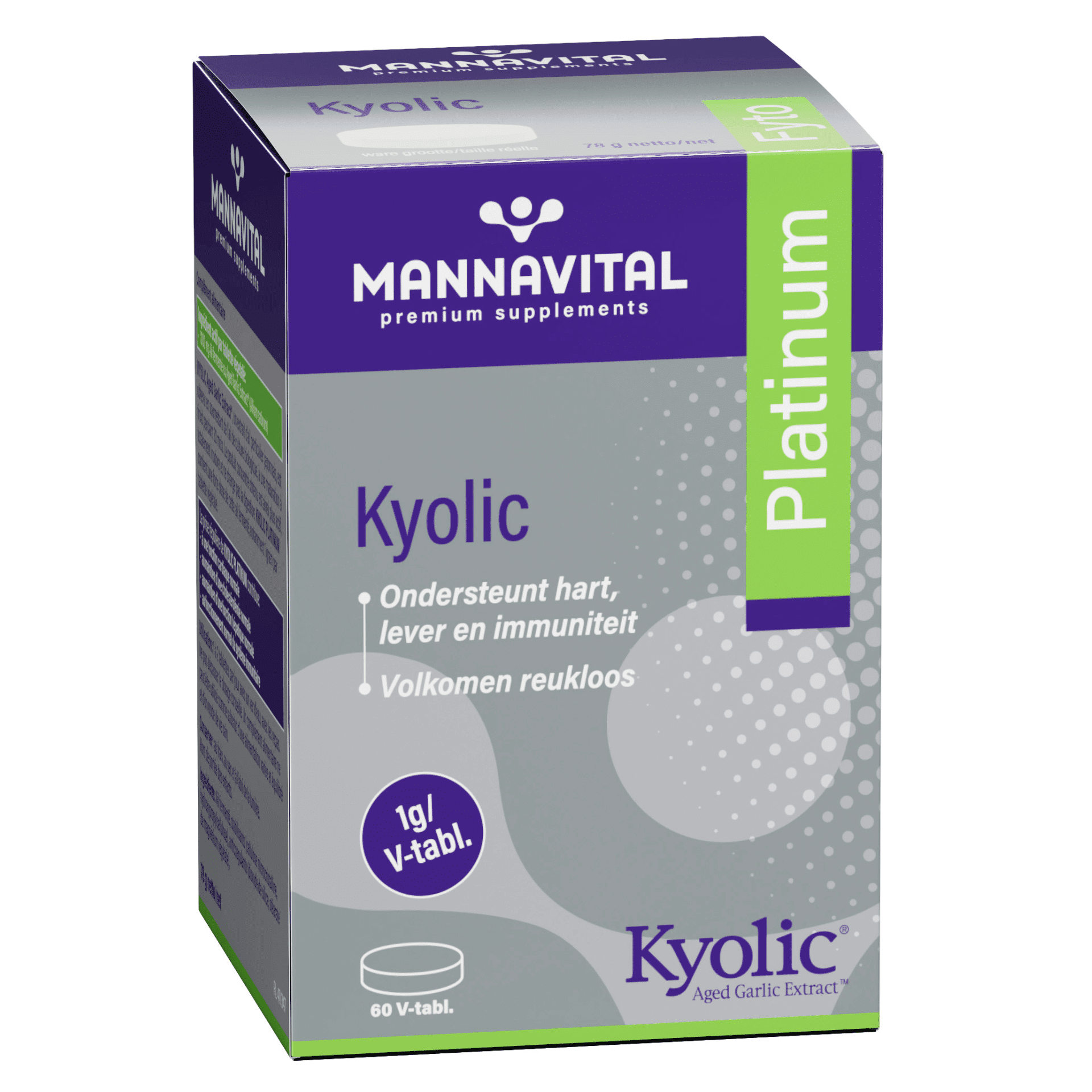 Mannavital Platinum Kyolic