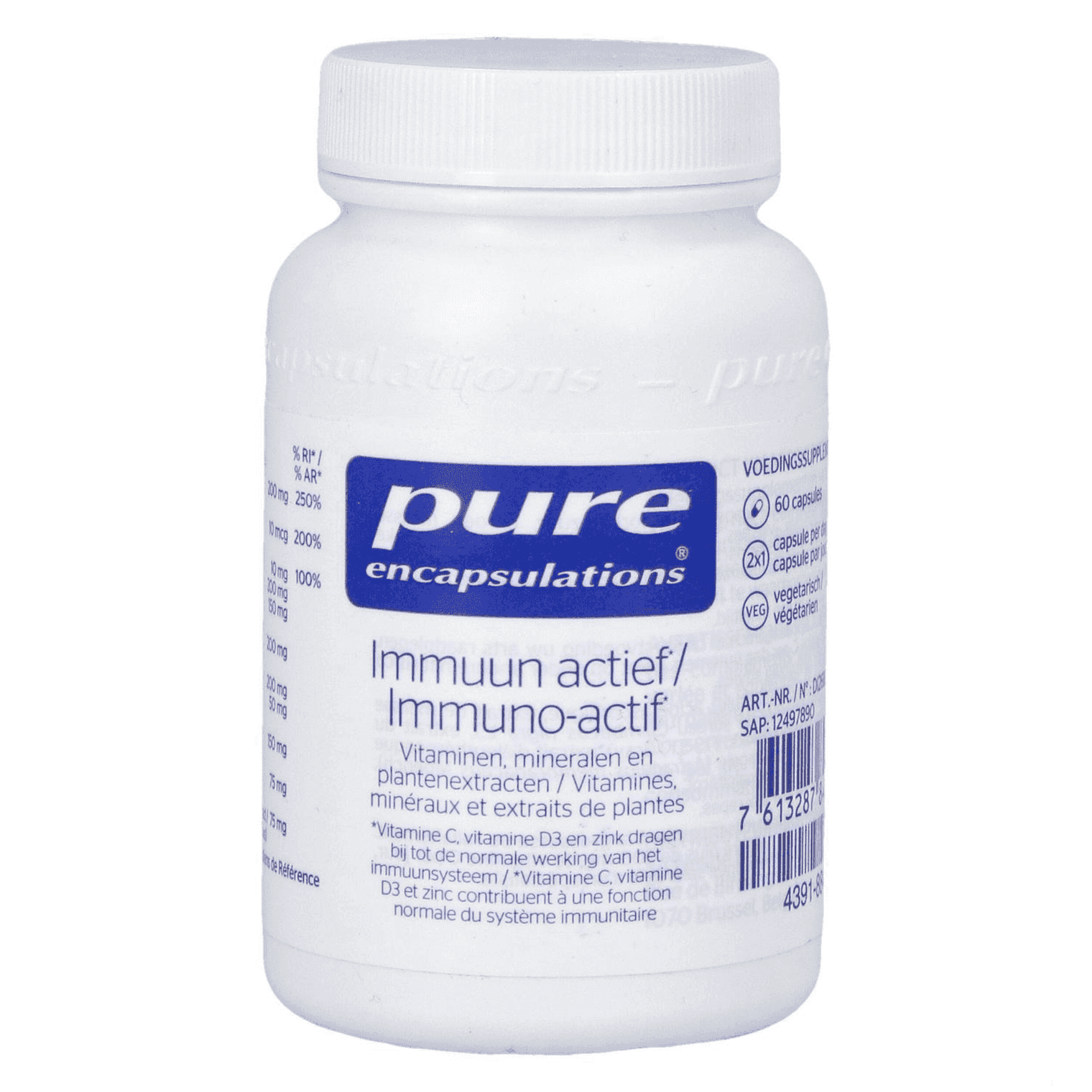 Pure Encapsulations Immuun Actief 60 capsules