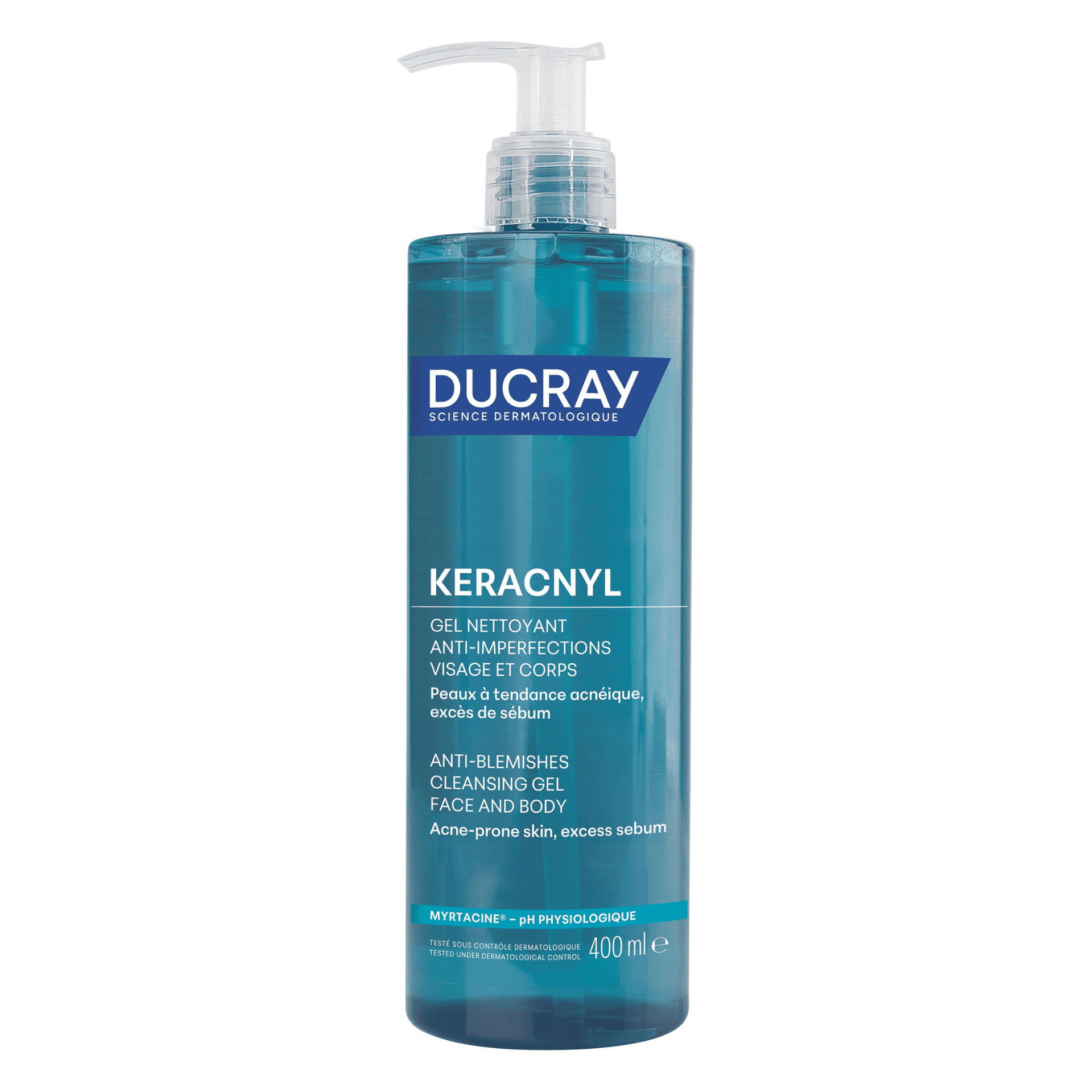 Ducray Keracnyl Gel Moussant 400ml Nf