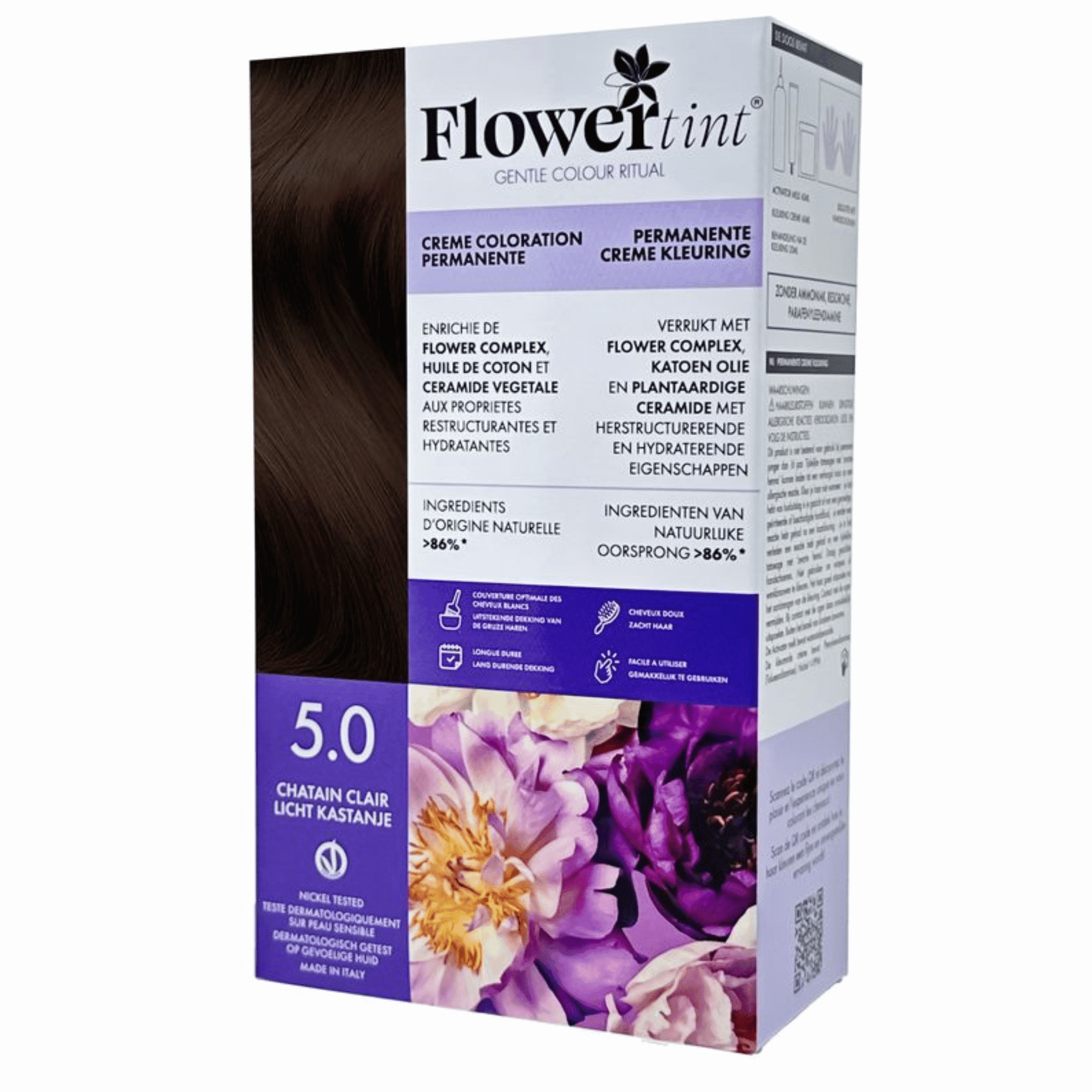 FlowerTint Permanente Crèmekleuring 140 ml FlowerTint Permanente Crèmekleuring 140 ml