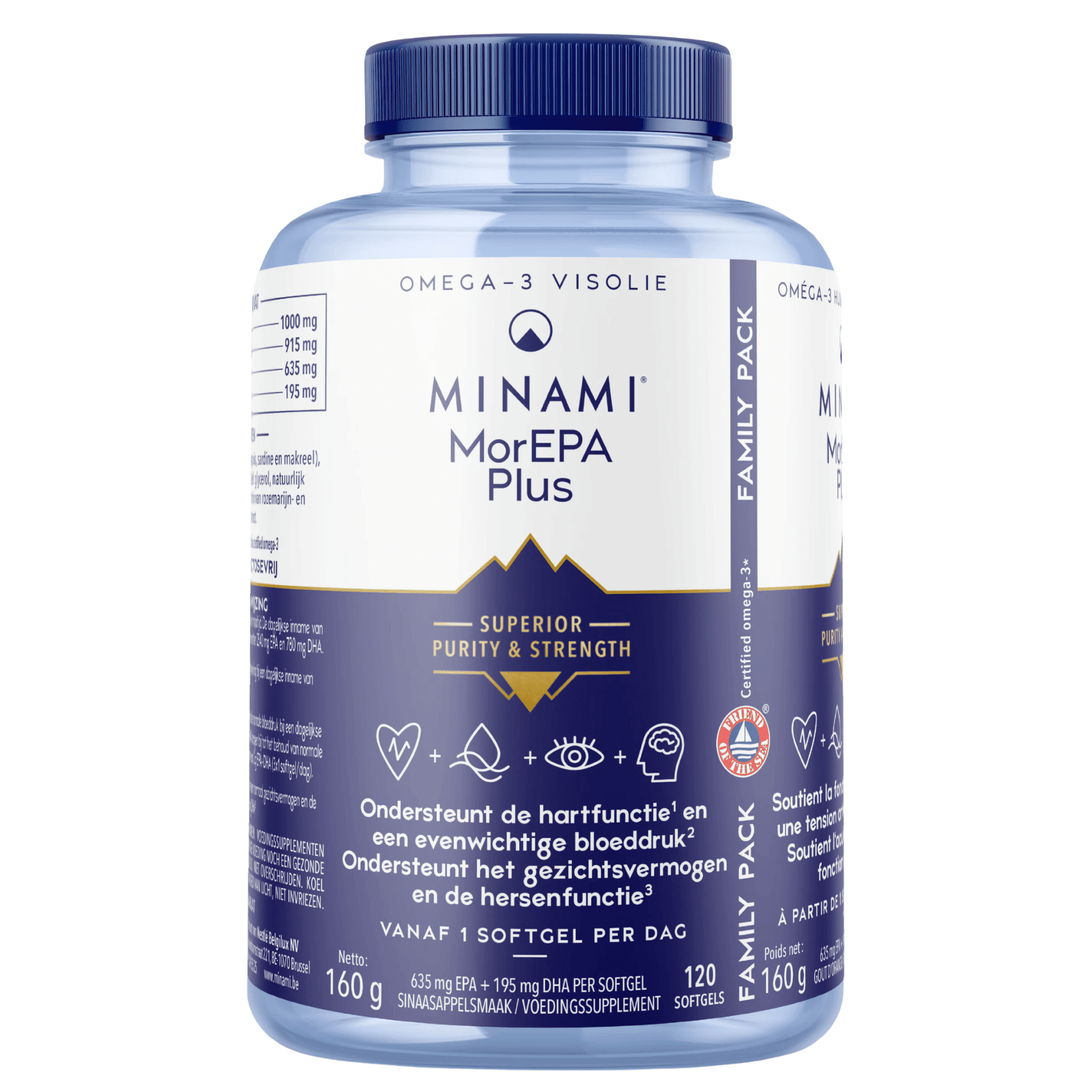 Minami MorEPA Plus 120 softgels | Optiphar