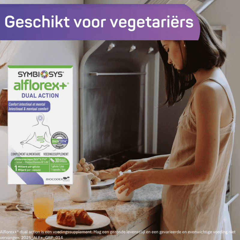 Symbiosys Alflorex+ Dual Action 30 capsules | Optiphar