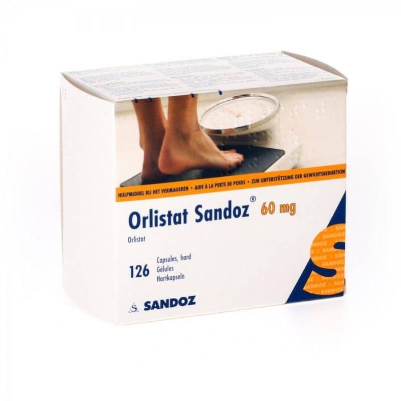 Orlistat Sandoz 60 mg 126 capsules online bestellen Optiphar