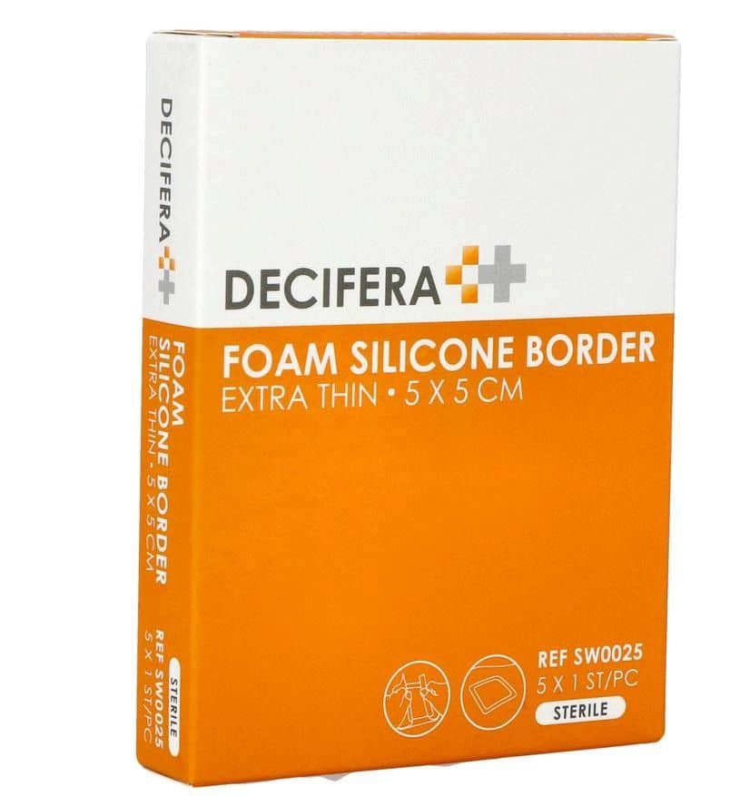 Decifera Foam Silicone Border Extra Thin X Cm