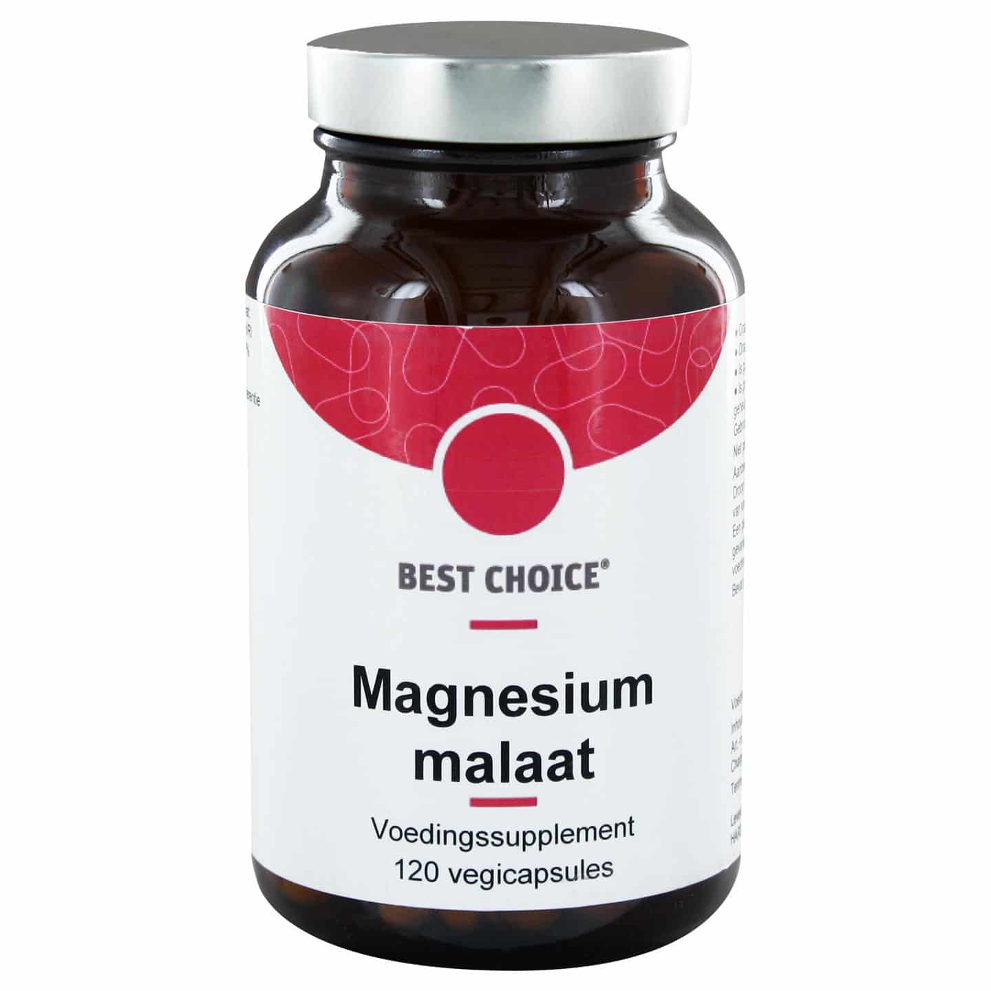 Best Choice Magnesiummalaat 120 capsules online bestellen Optiphar