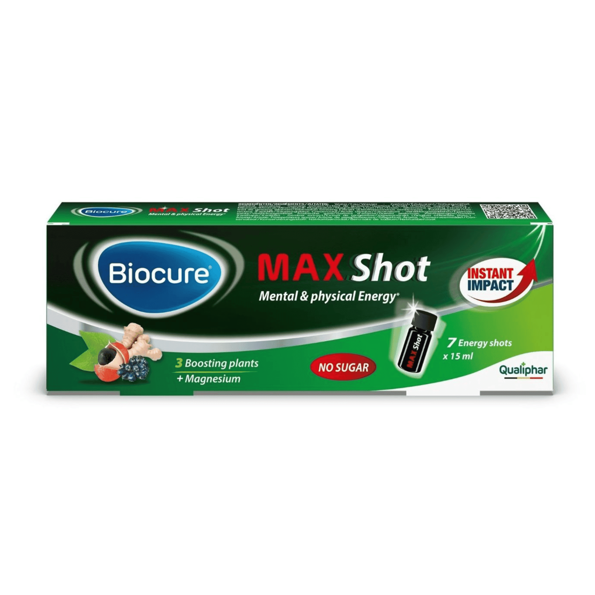Biocure MAX Shot 7 x 15 ml | Optiphar